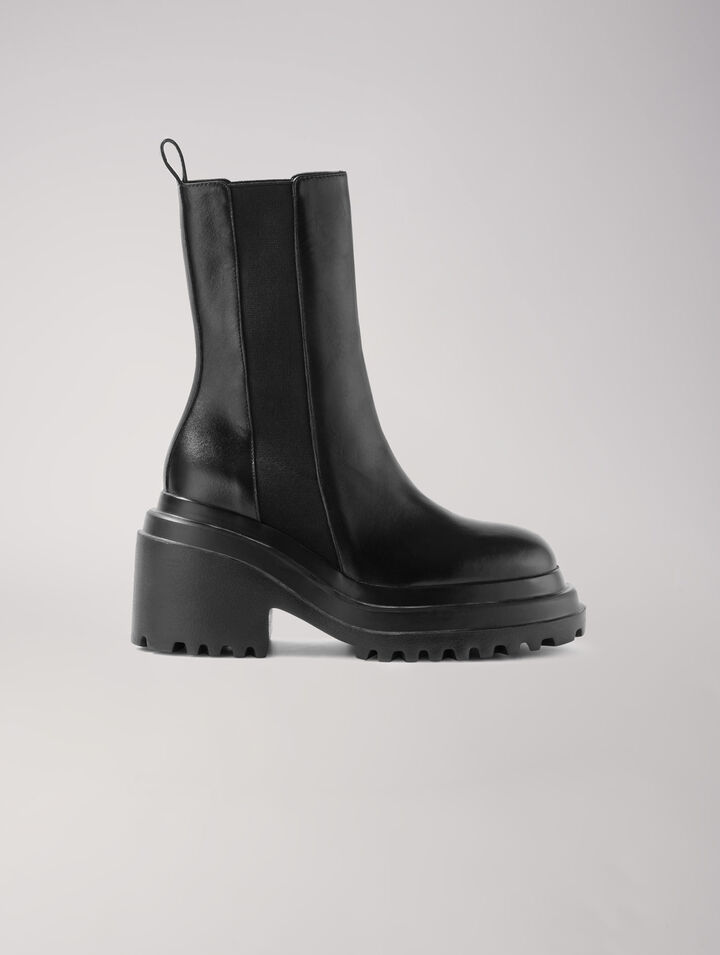 Stiefeletten aus Leder