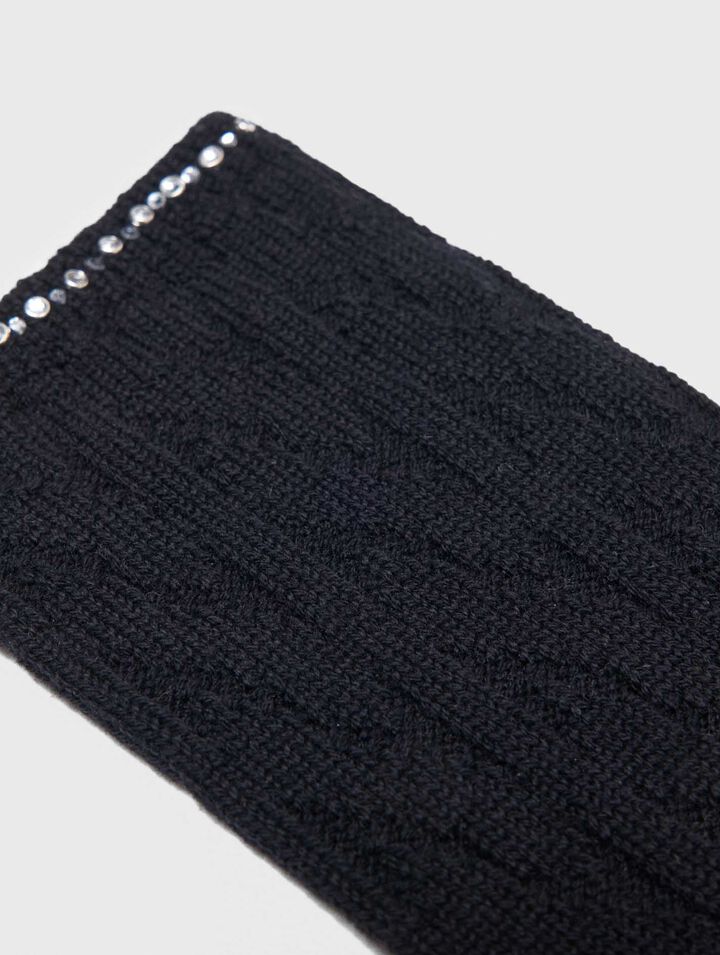 Socken mit Strass