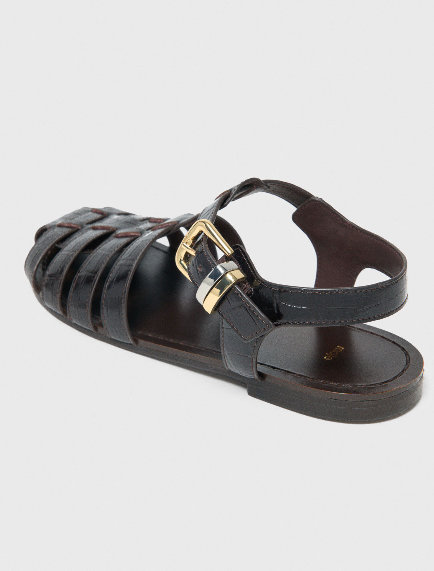 Riemchensandalen aus Leder