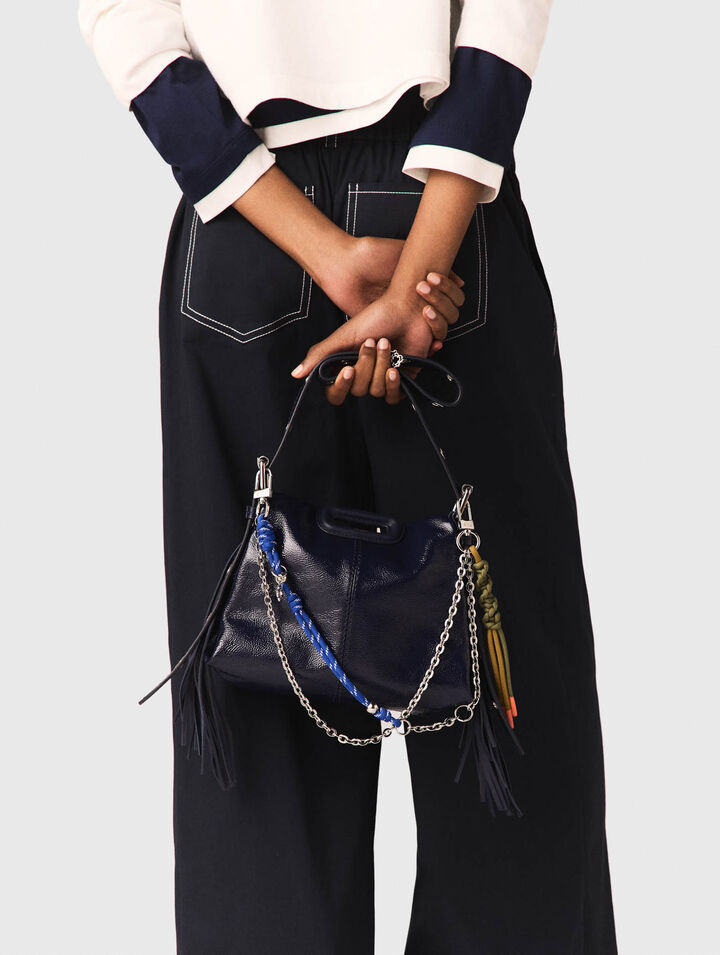 Baumwollhose mit Lederg&uuml;rtel