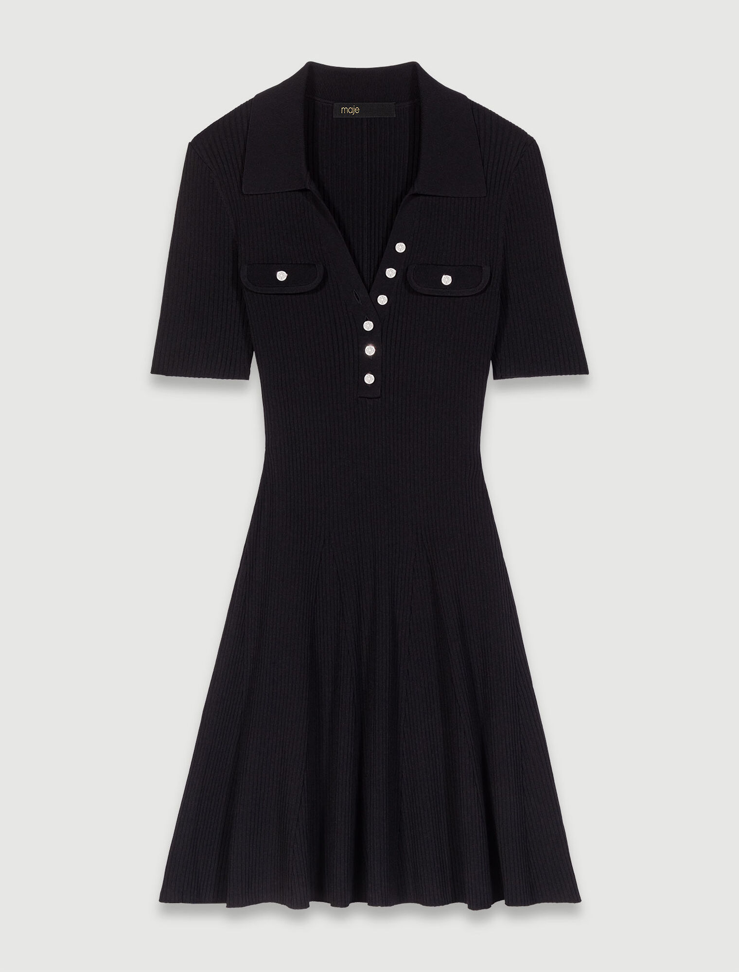 Kurzes Strickkleid
