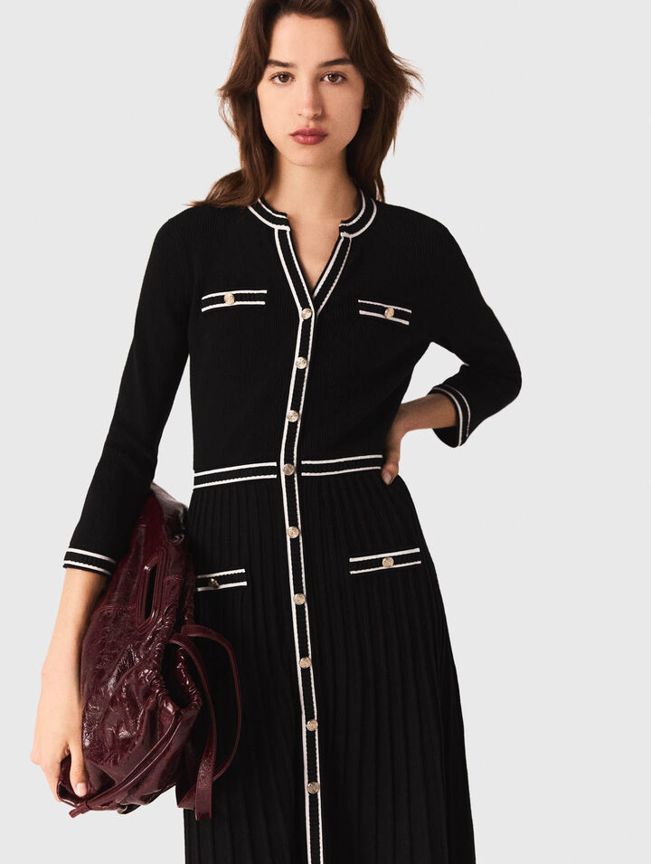 Midikleid aus Strick