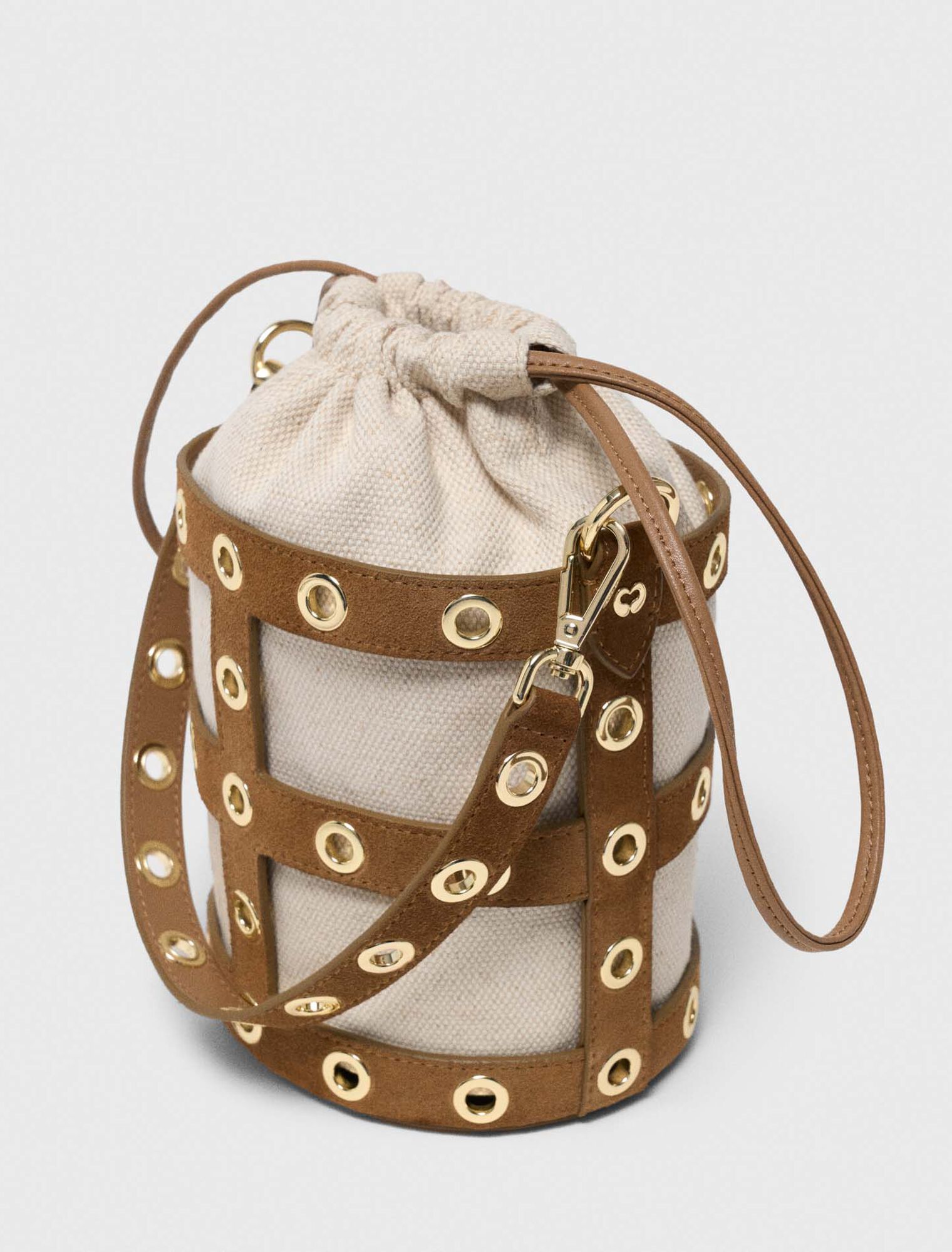 Bucket Bag Miss M aus Wildleder
