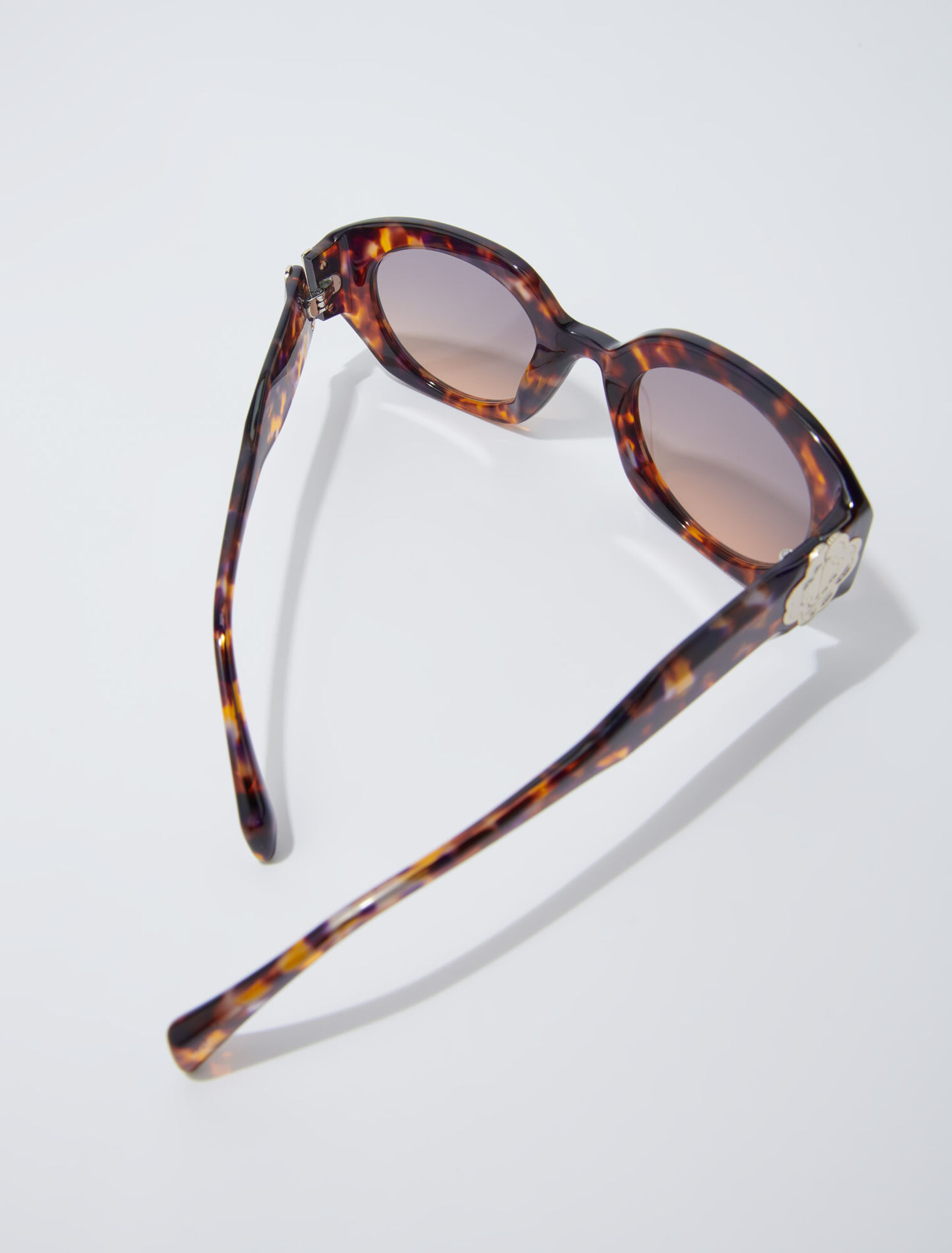 Runde Sonnenbrille aus Acetat