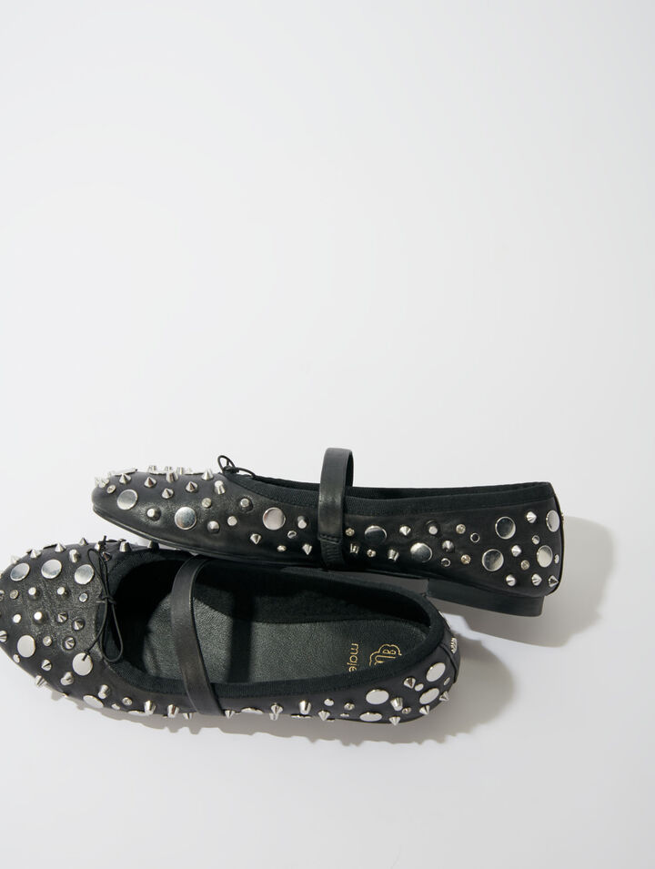 Ballerinas mit Nieten