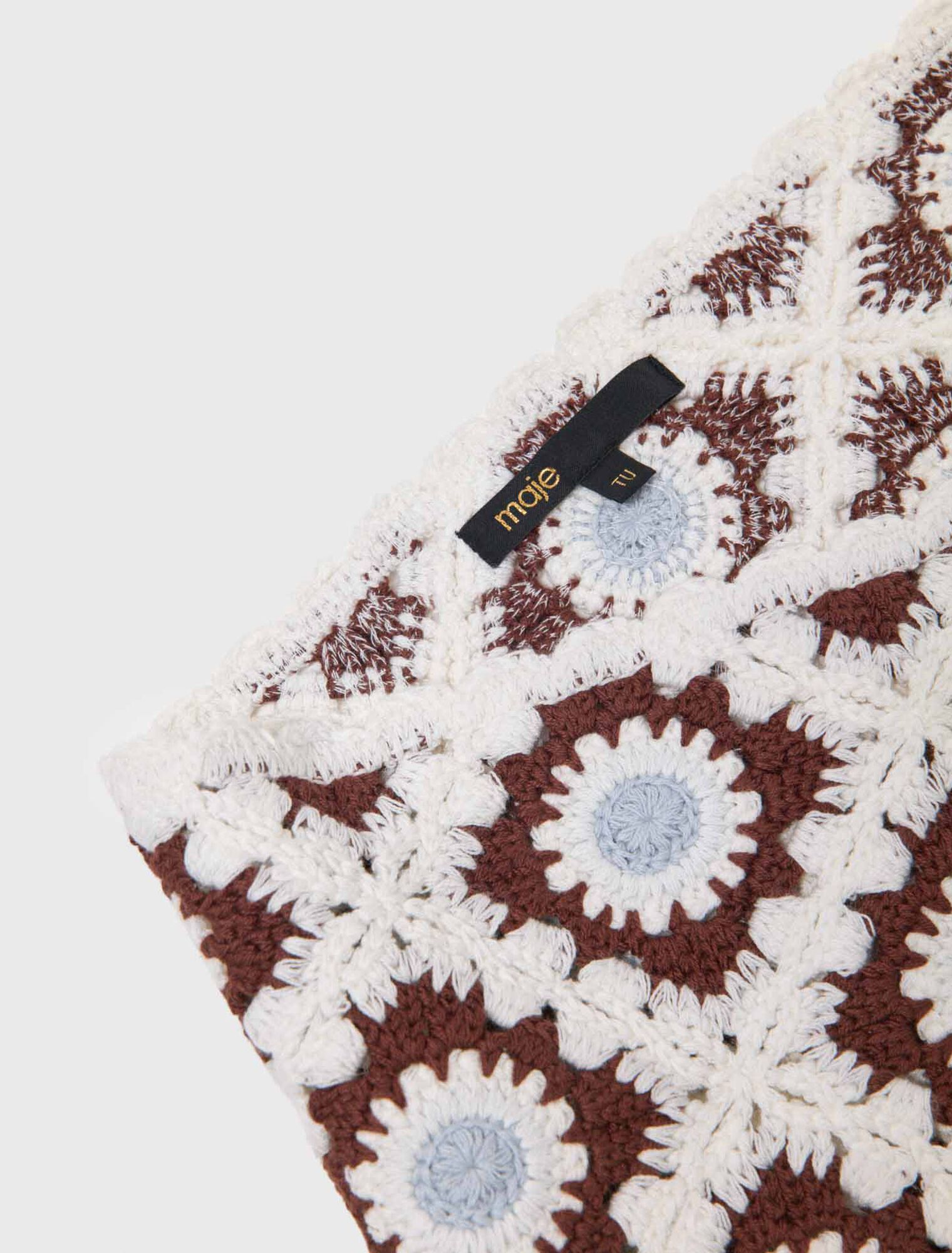 Dreieckstuch aus Strick