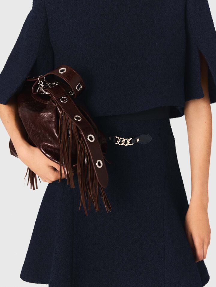2-in-1-Kleid aus Tweed