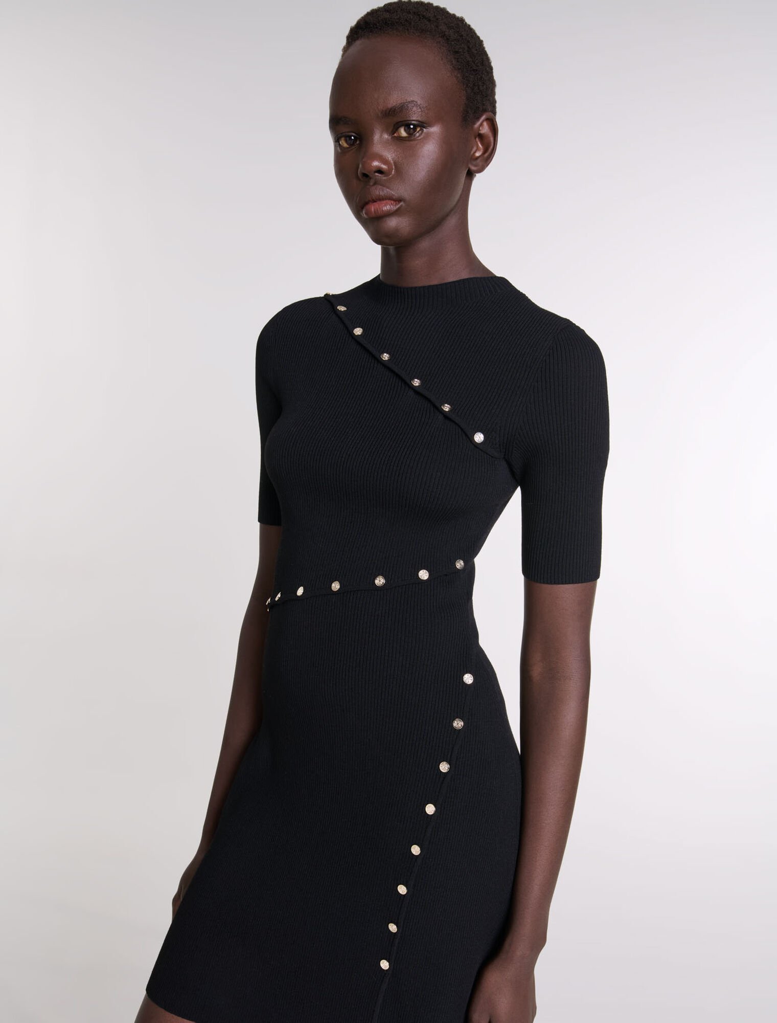 Rippstrickkleid