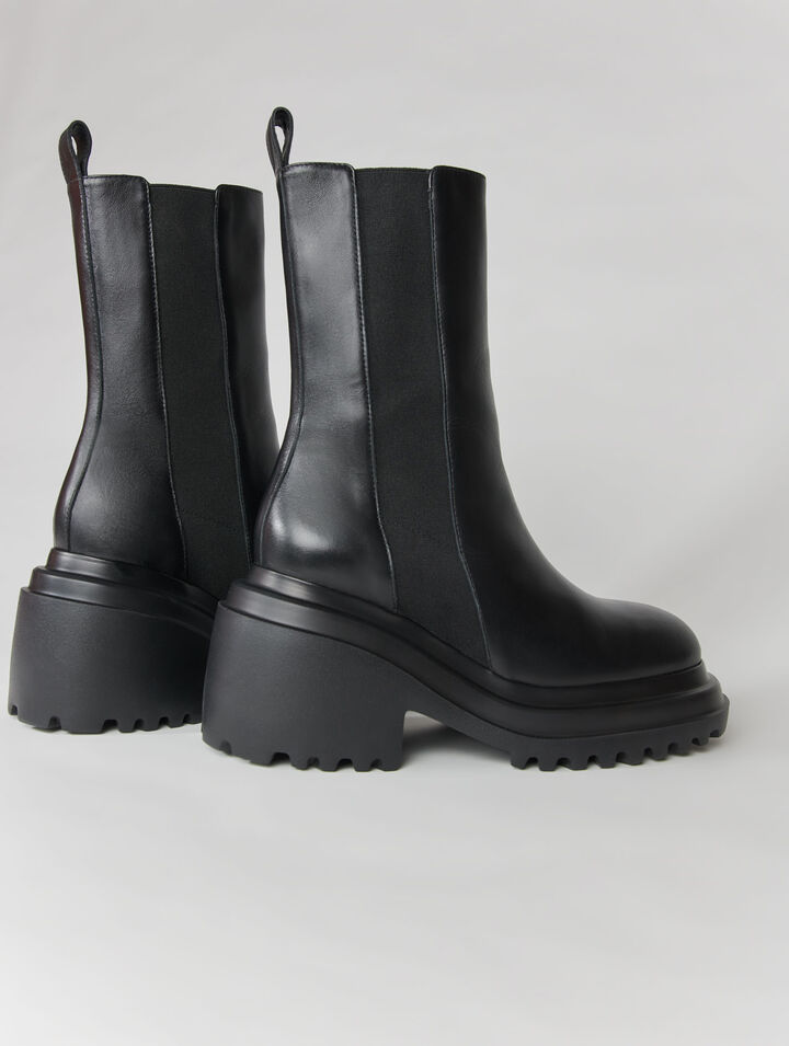 Stiefeletten aus Leder
