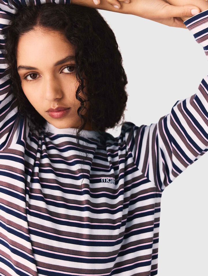 Gestreiftes T-Shirt