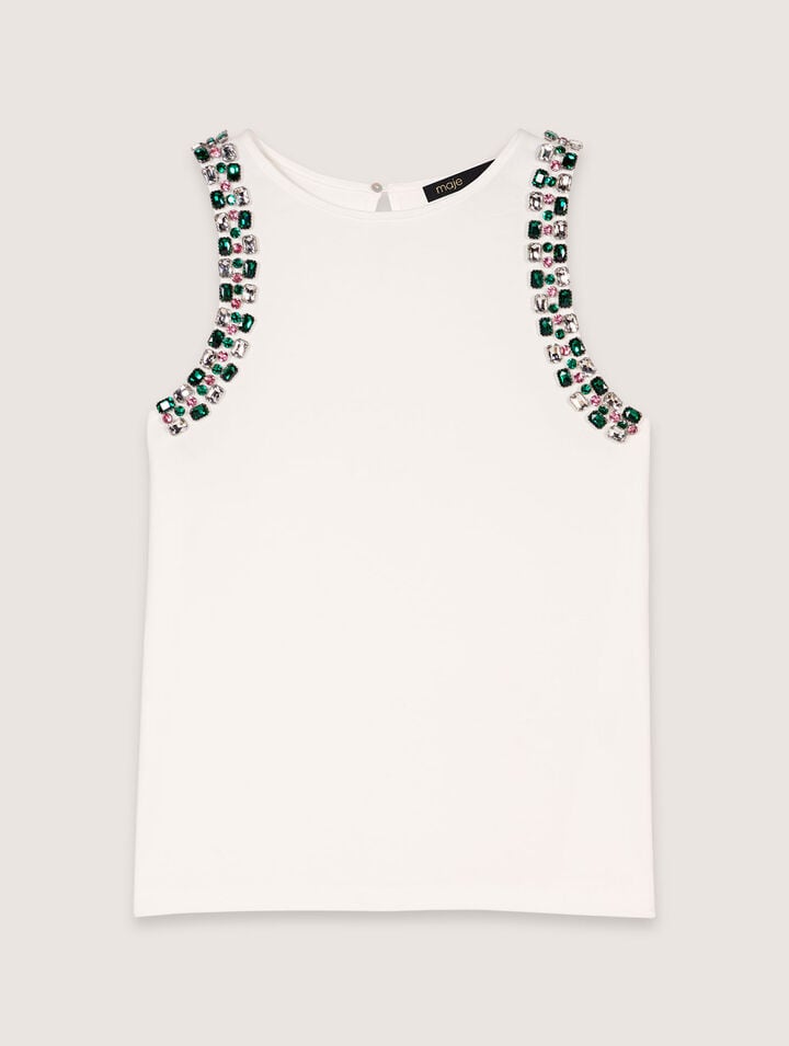Strass-Tanktop