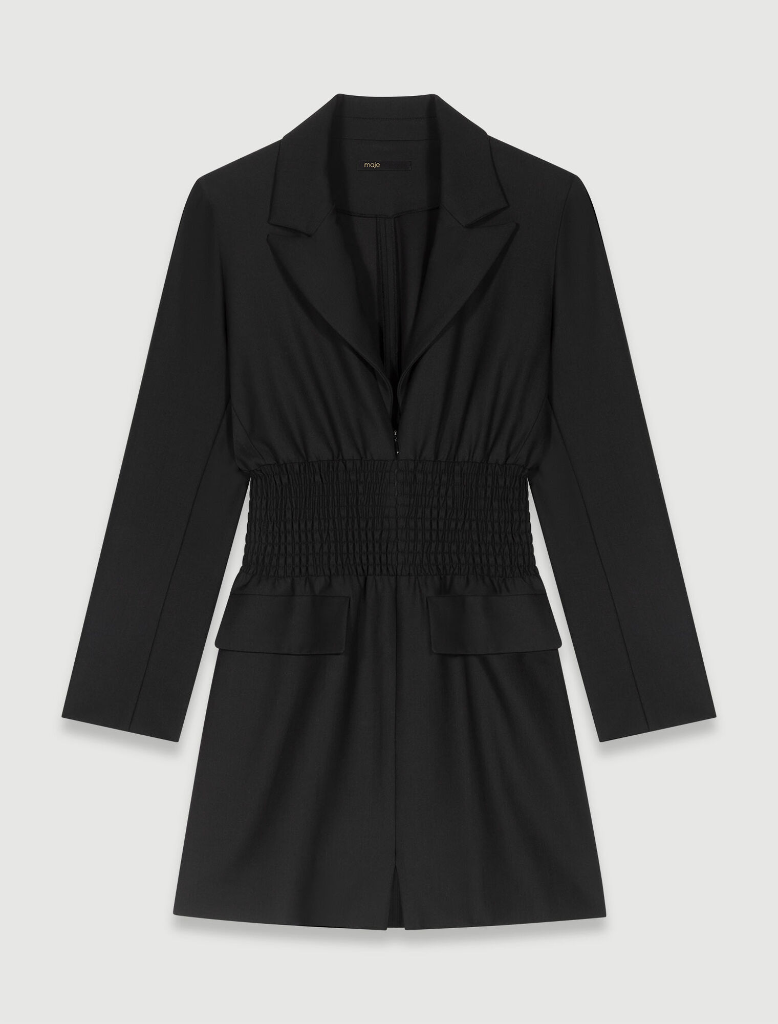 Kurzes gesmoktes Kleid