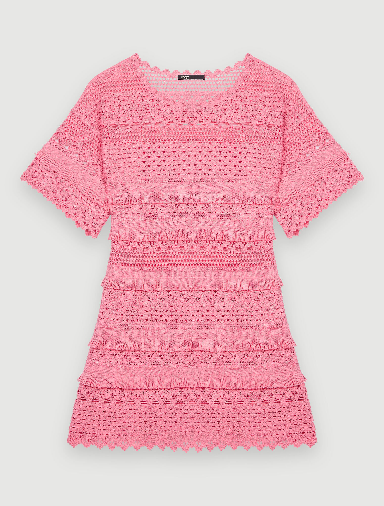Kleid aus Häkelmasche