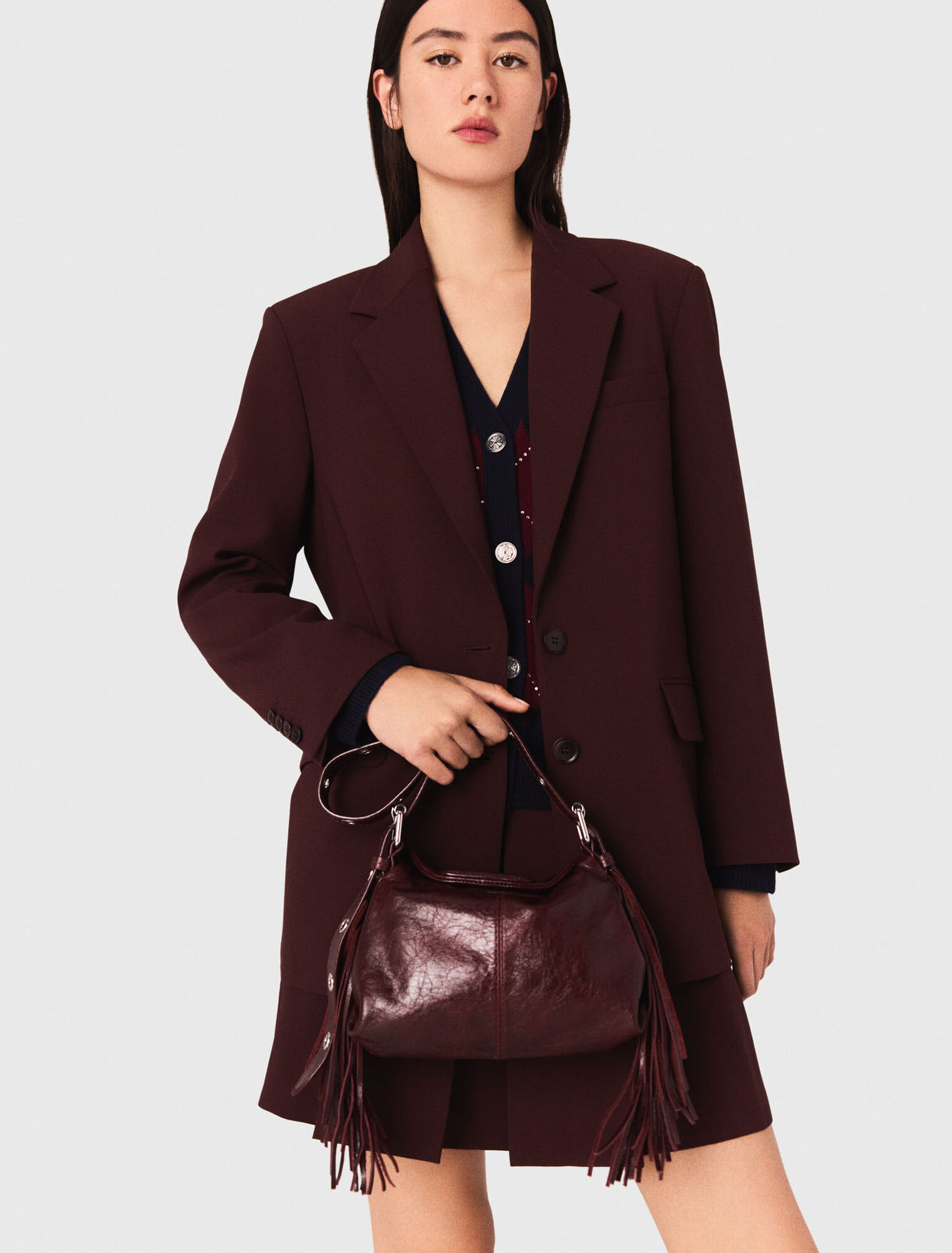 Kostümjacke mit Gürtel