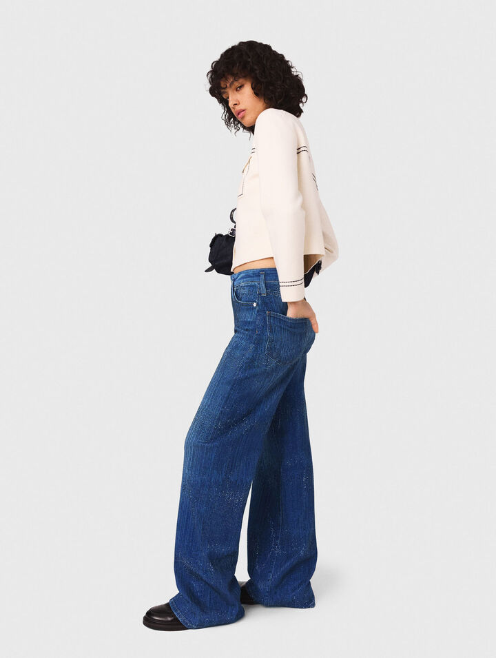Jeans mit Strass