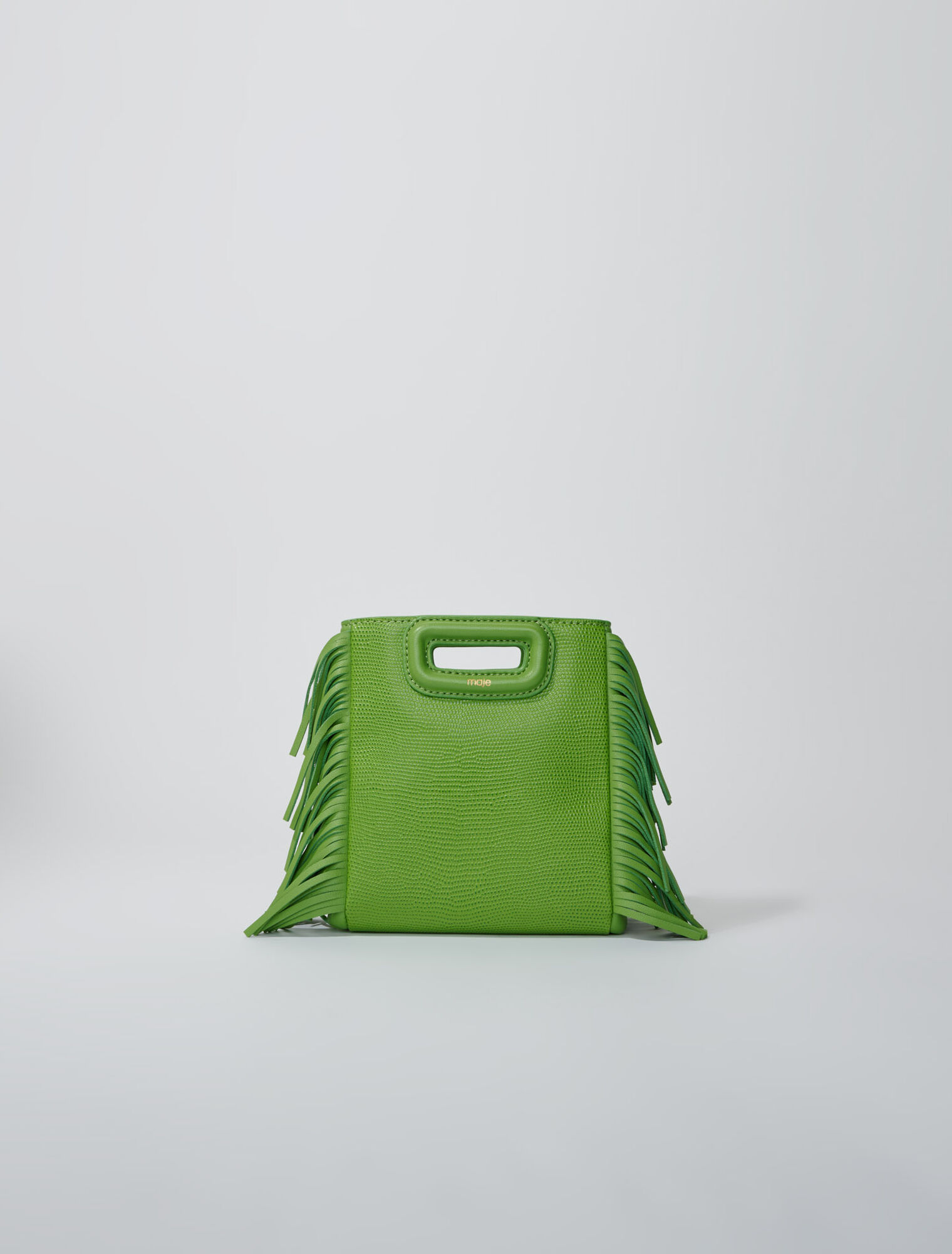 M Mini-Tasche aus Leder