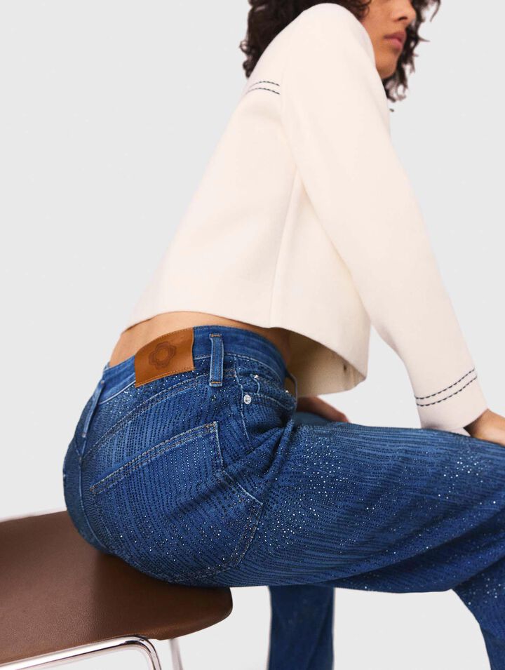 Jeans mit Strass
