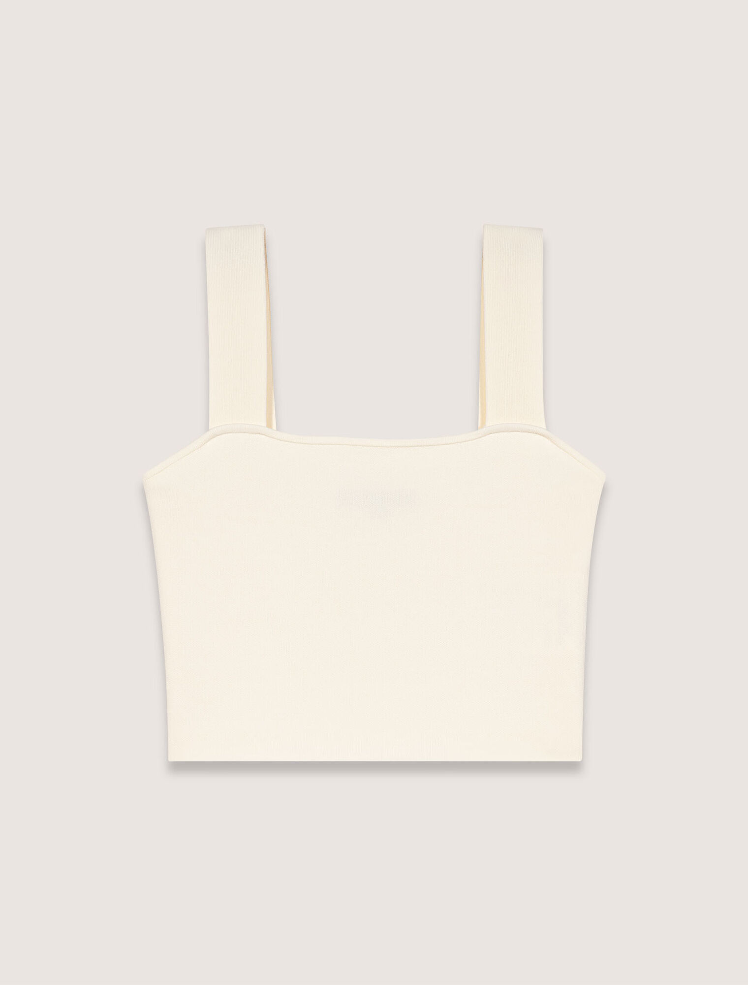 Crop Top aus Strick