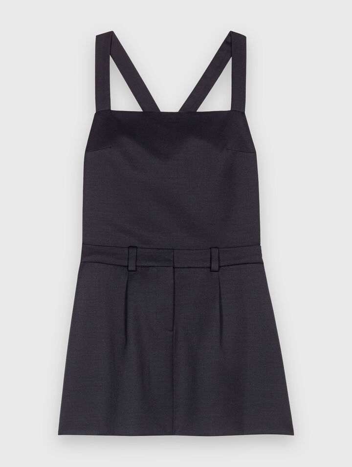 Trägerkleid mit Trägern