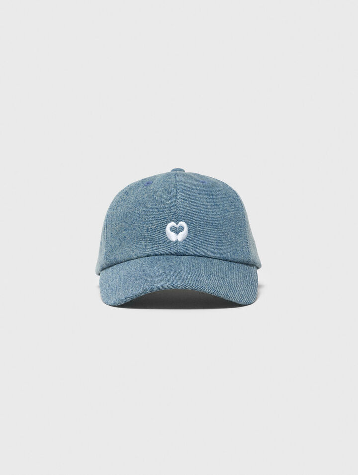 Cap aus Denim
