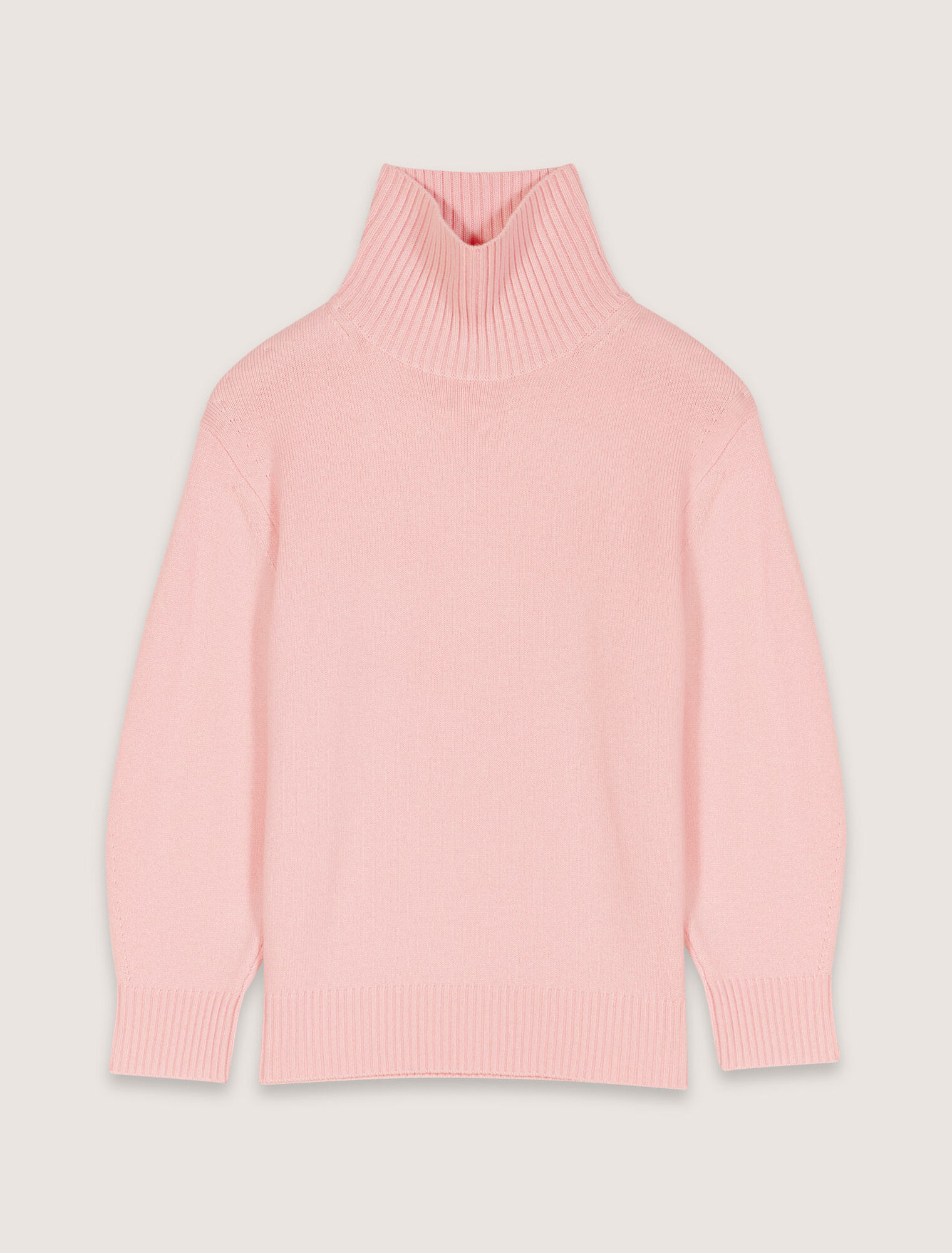 Kaschmir-Wolle-Rollkragenpullover