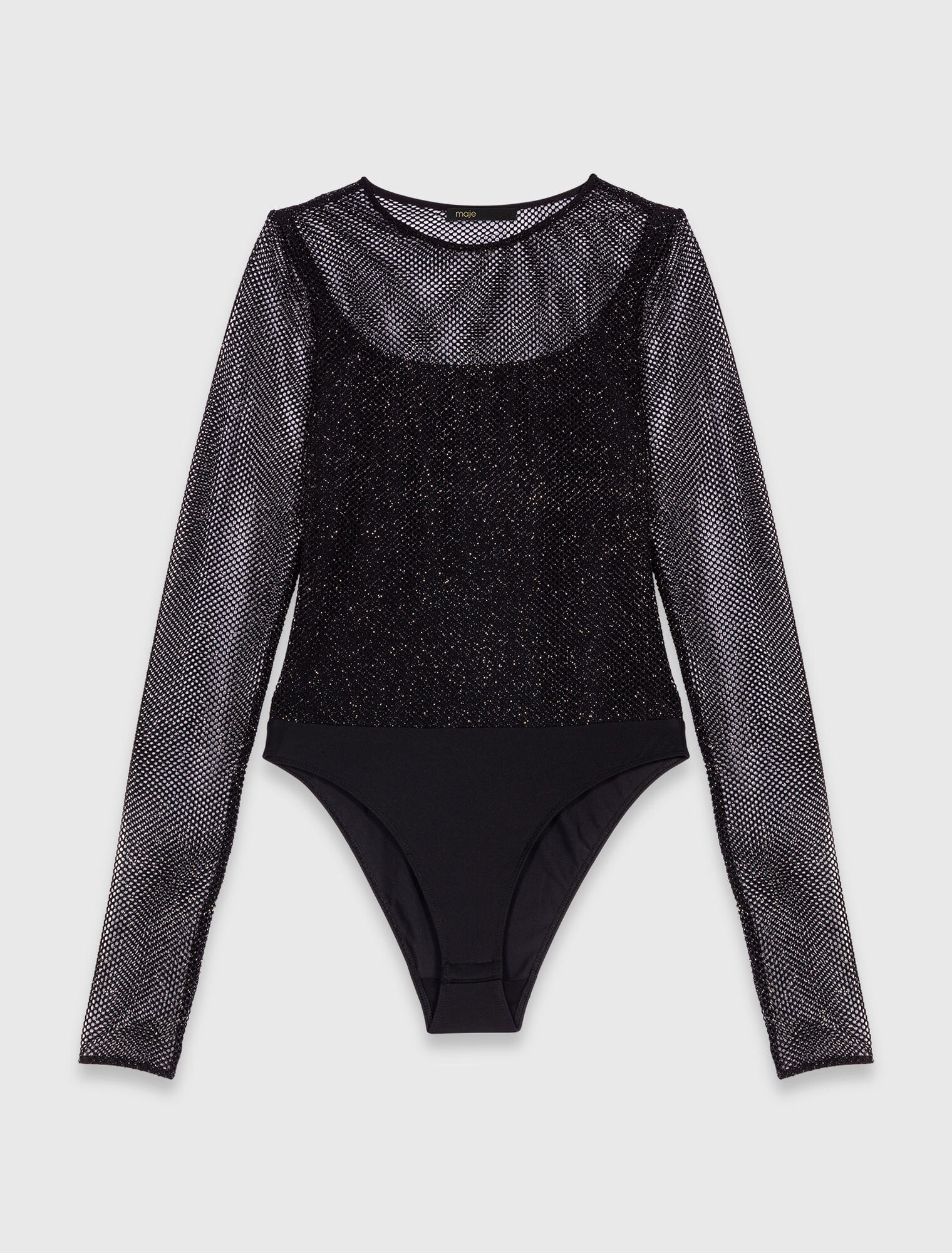 Strass-Top aus Jersey