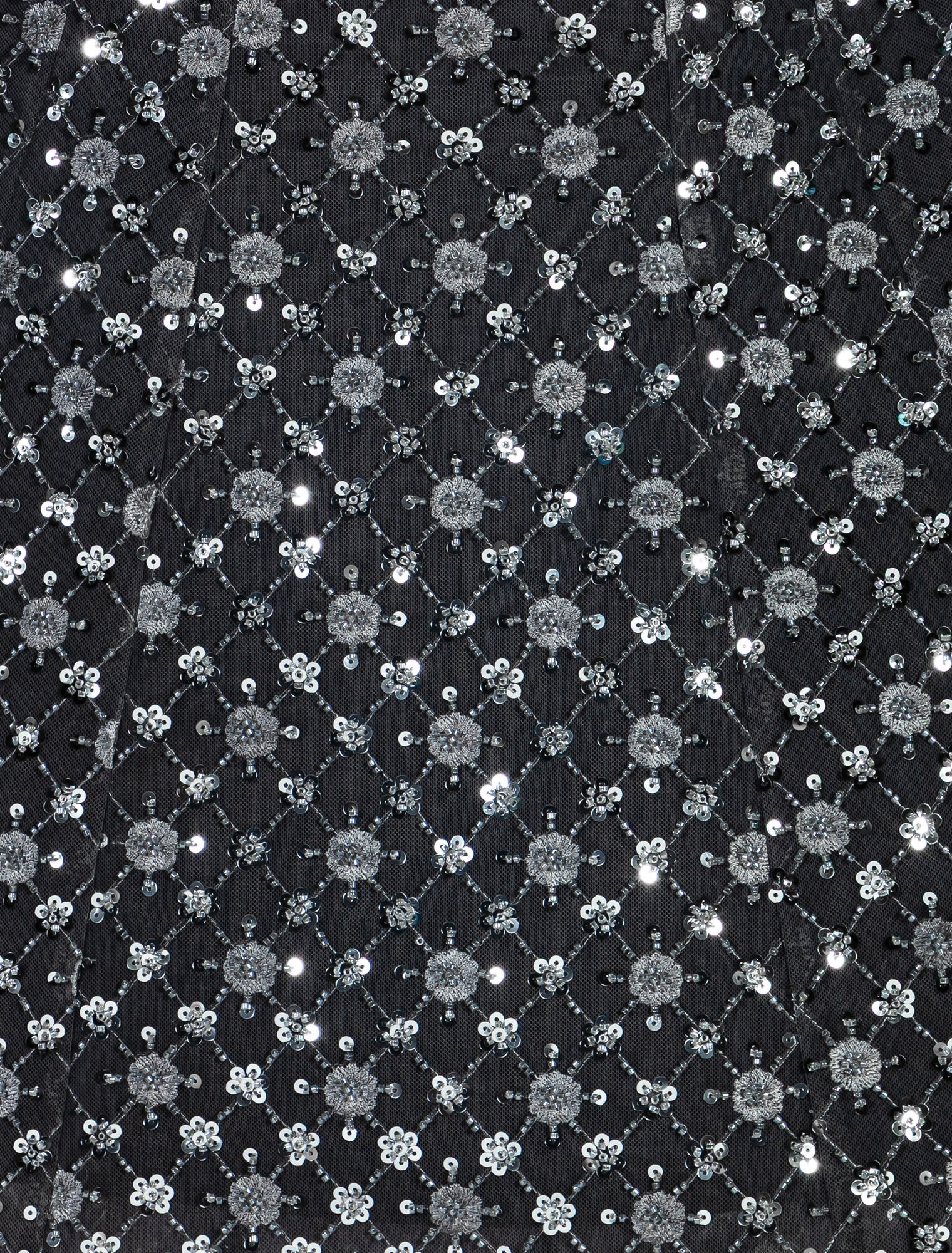 Kurzes Kleid mit Strass