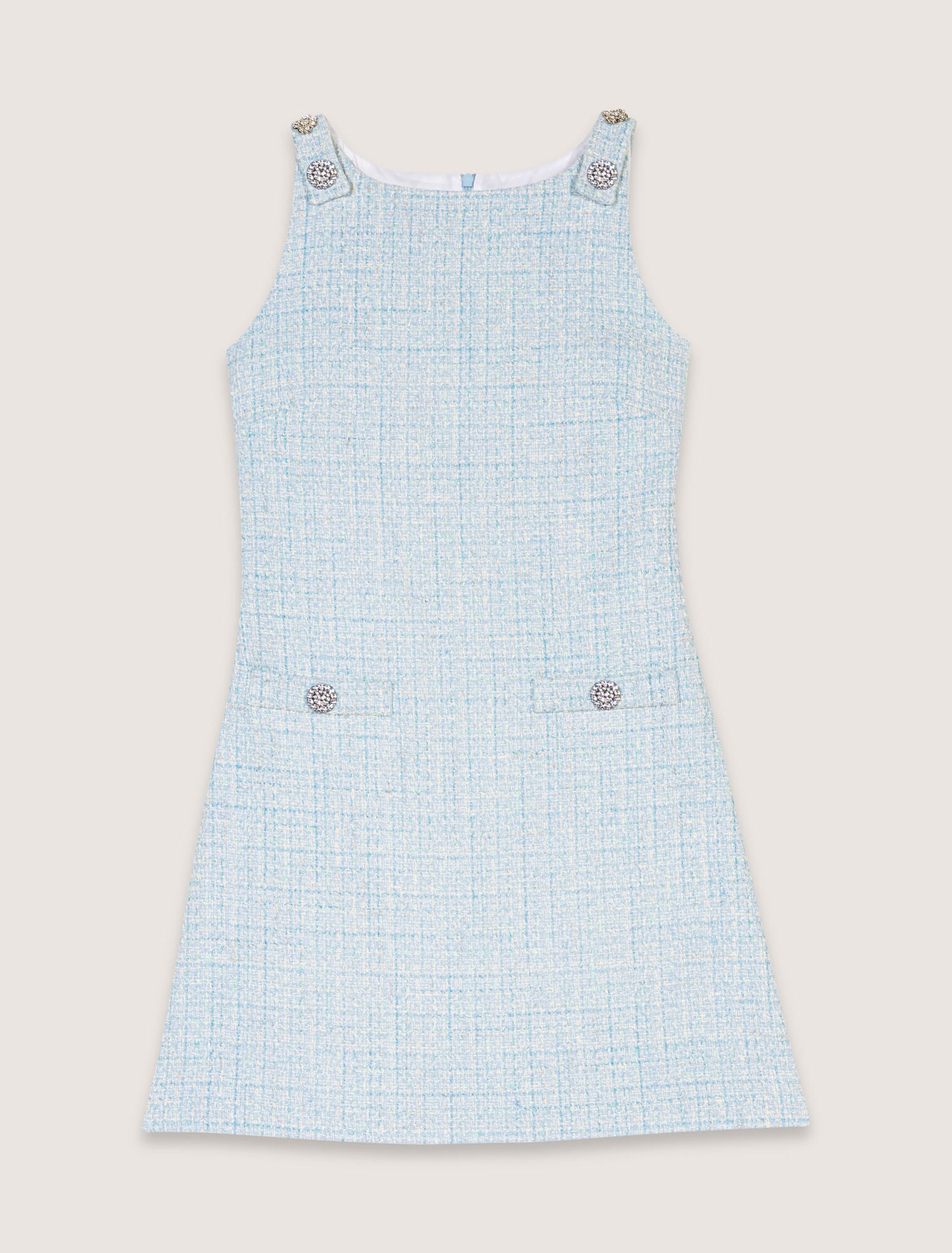 Kurzes Tweedkleid