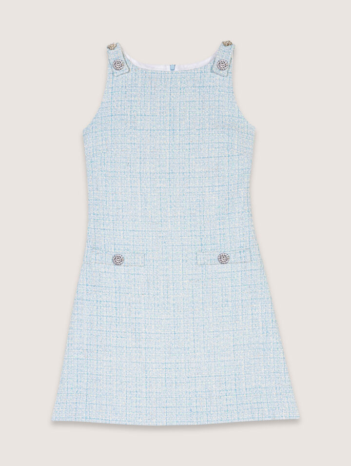 Kurzes Tweedkleid