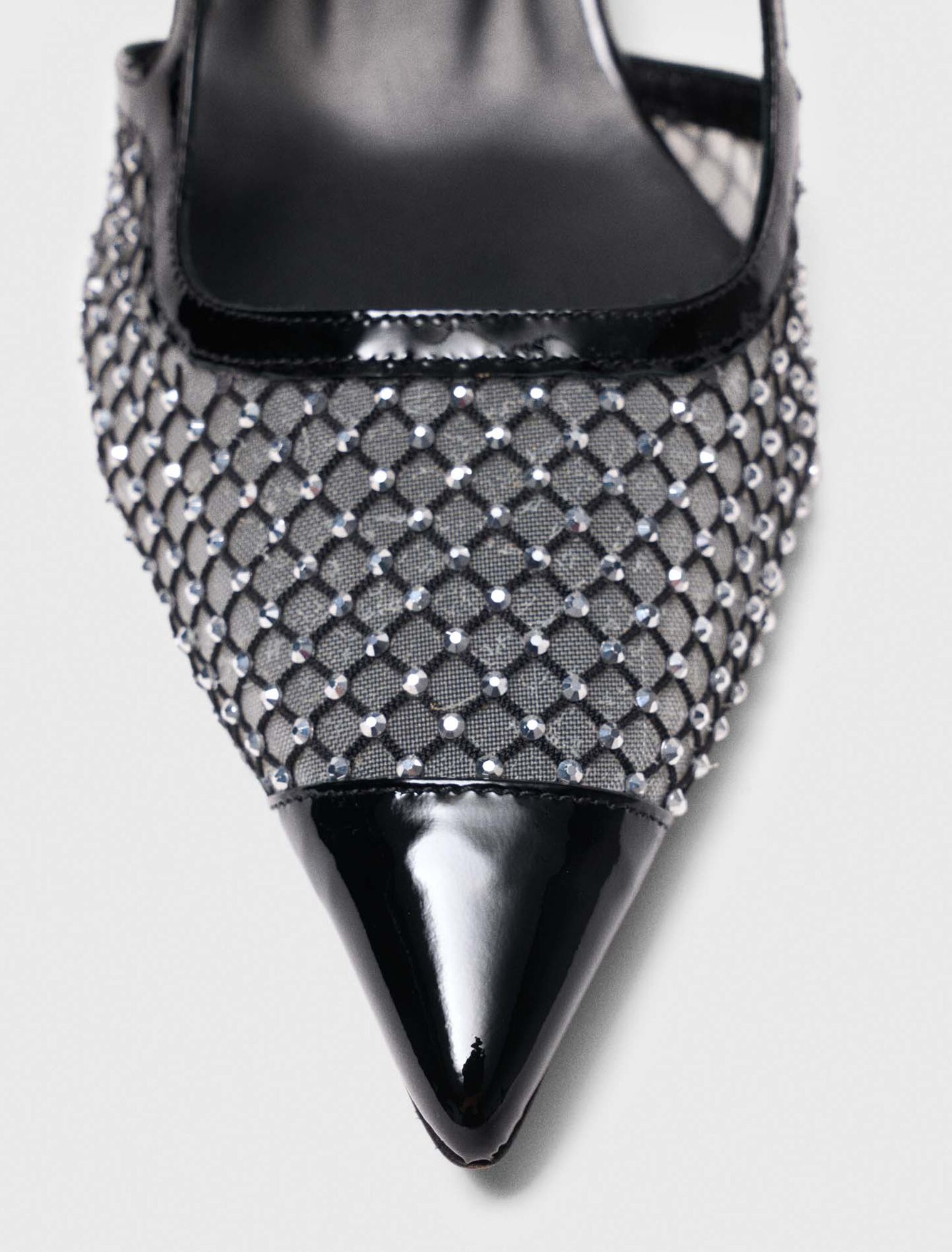 Mesh-Pumps mit Strass
