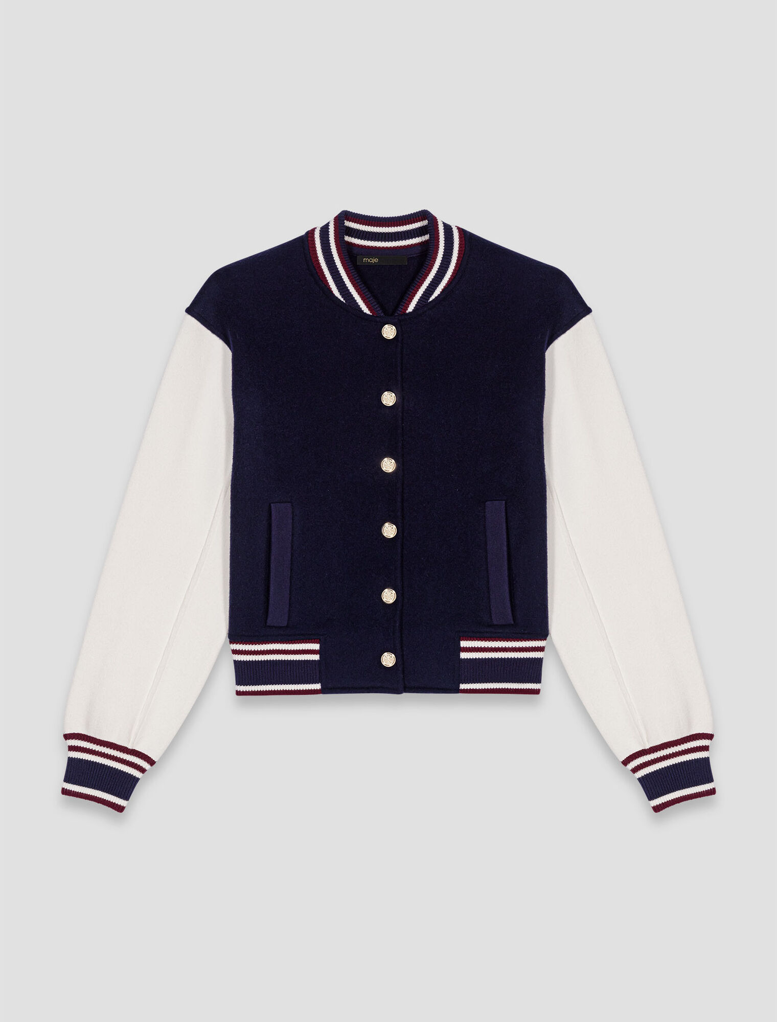 Bomberjacke aus Mischgewebe