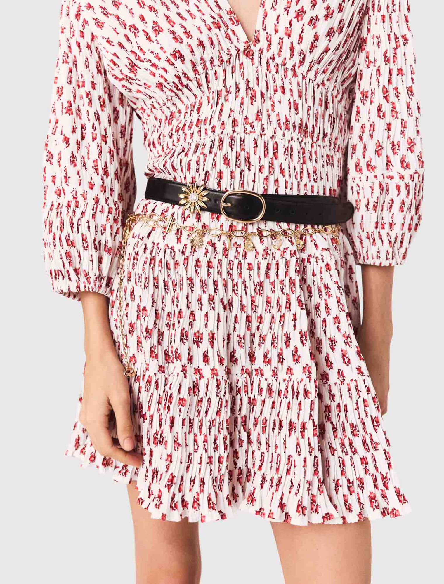 Lederg&uuml;rtel, Schmuck abnehmbar