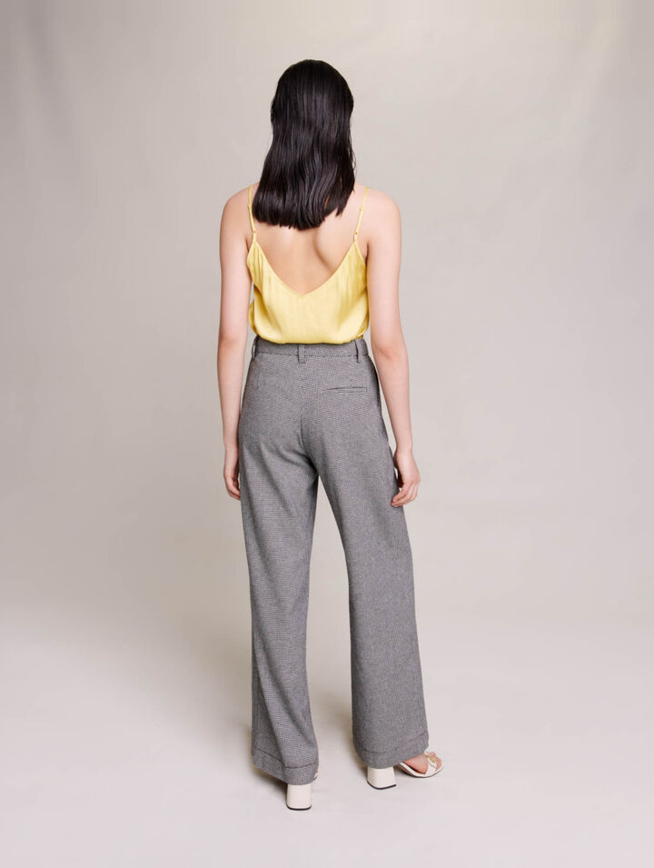 Satiniertes Damenunterhemd