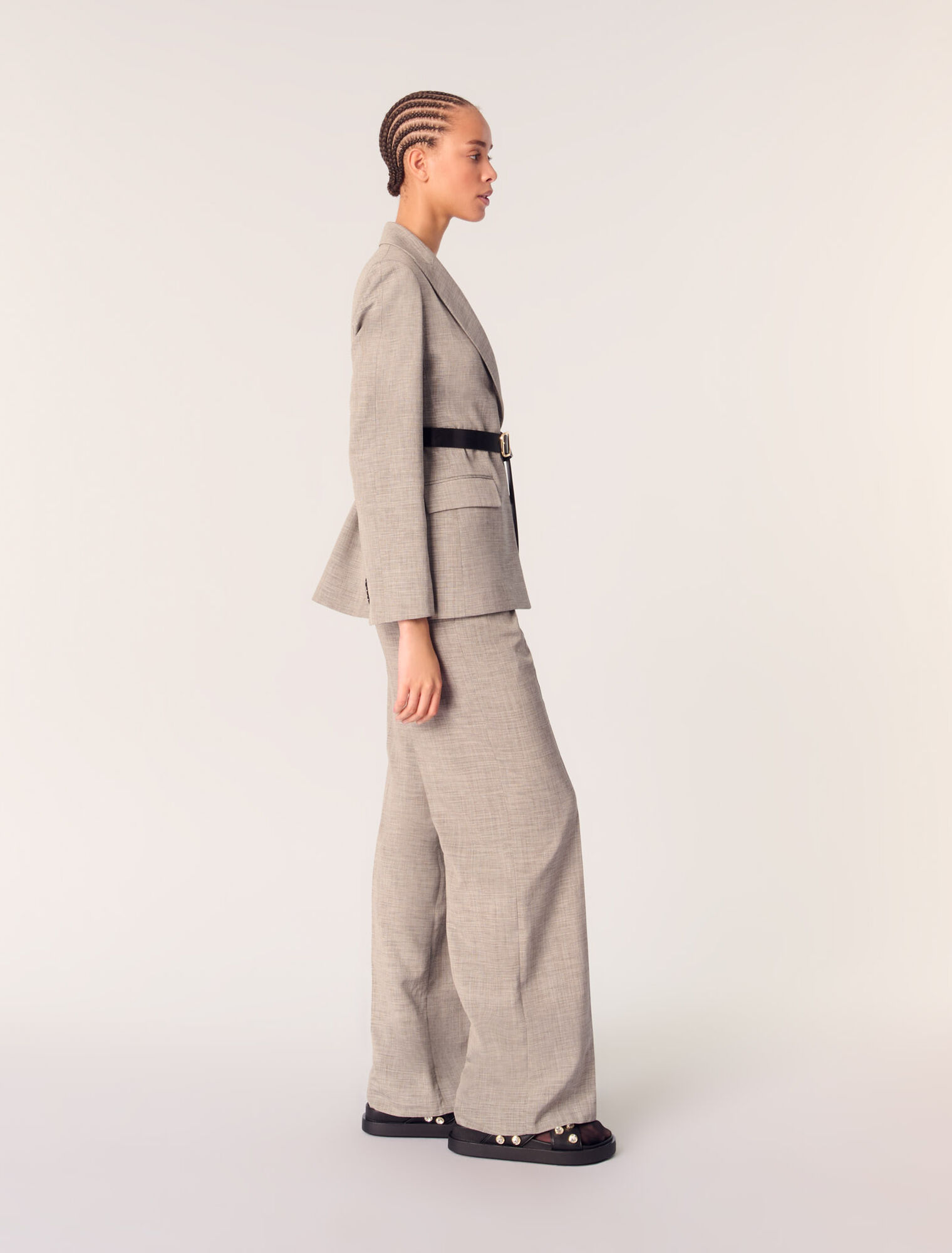 Kostümjacke mit Gürtel