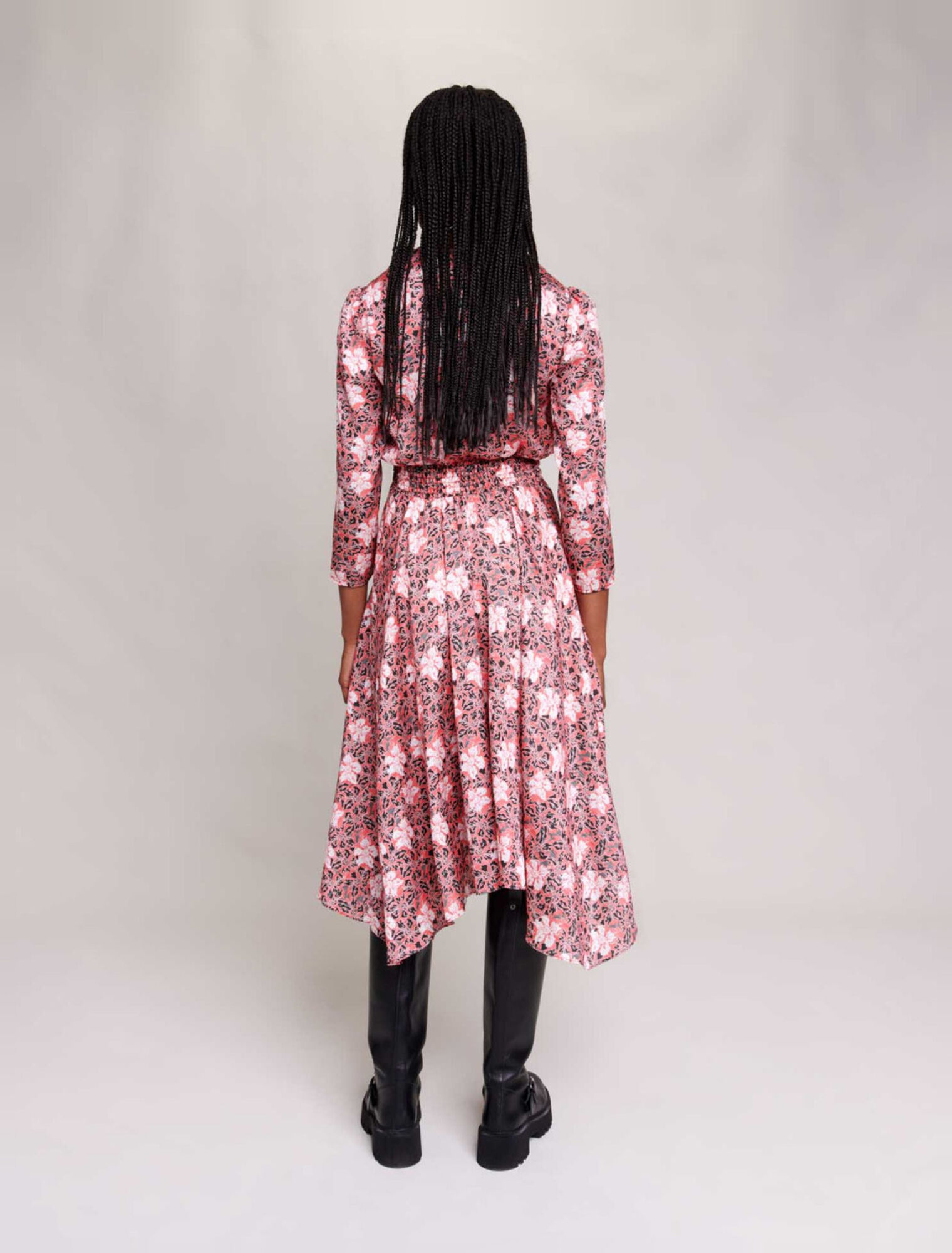 florales Maxikleid