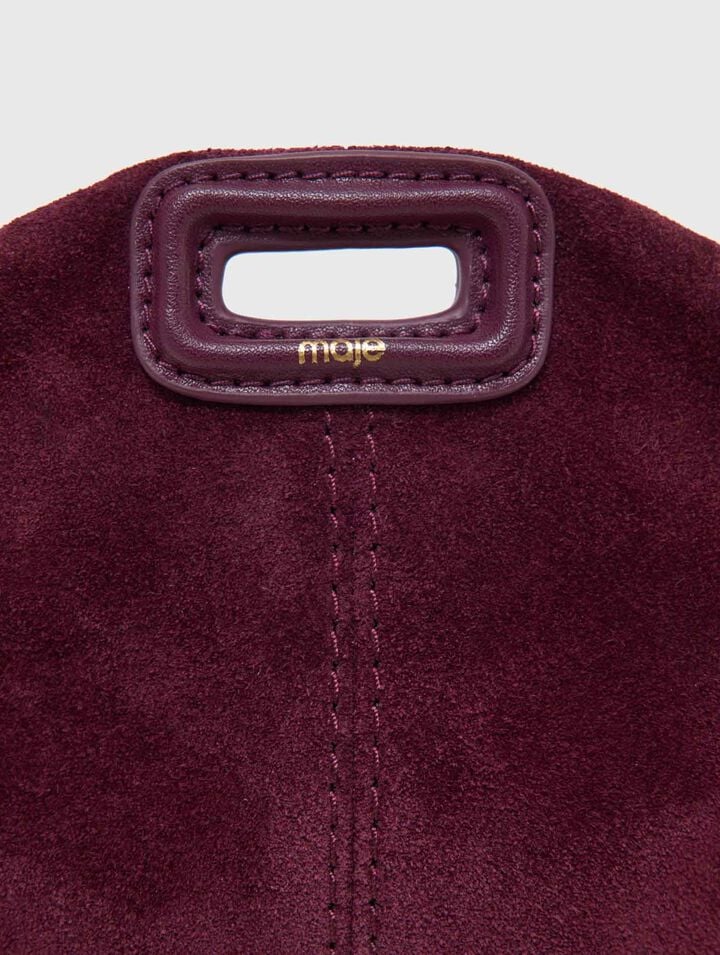 Tasche Miss M Micro aus Wildleder
