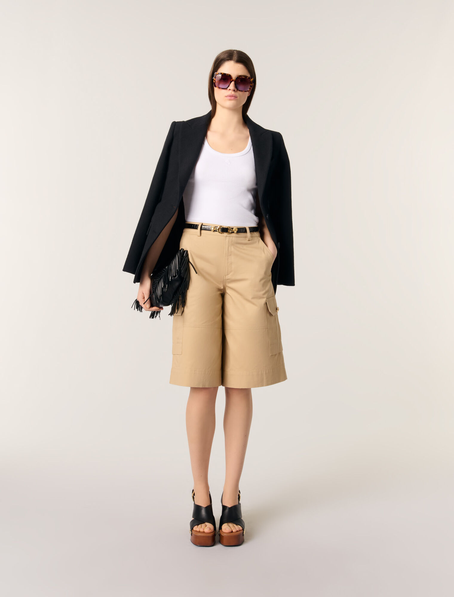 Bermudashorts aus Baumwolle
