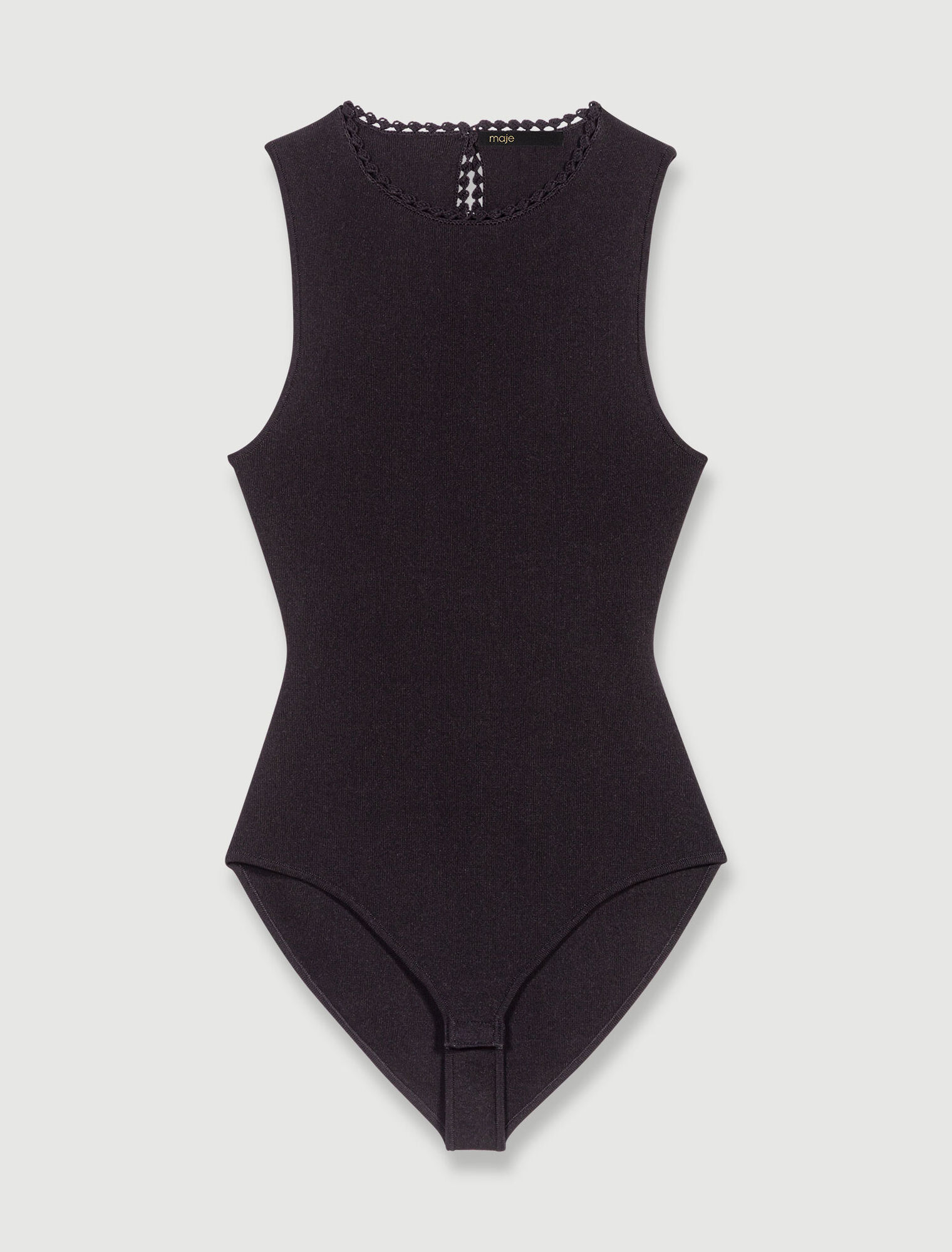 Strickbody mit Cut-outs