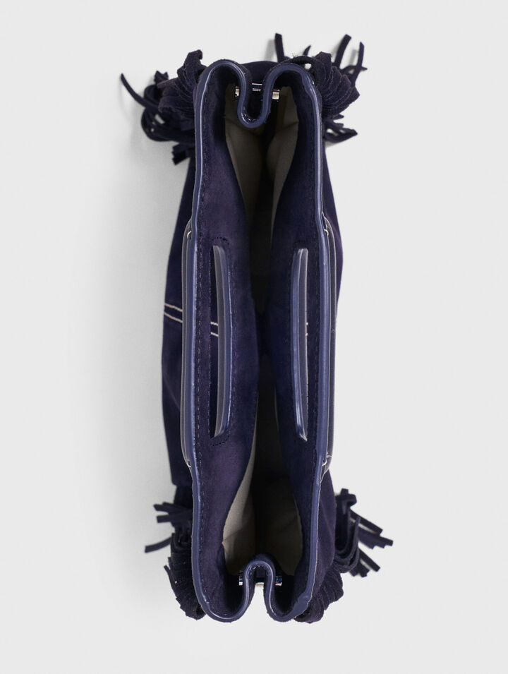 M-Tasche, abgestepptes Wildleder