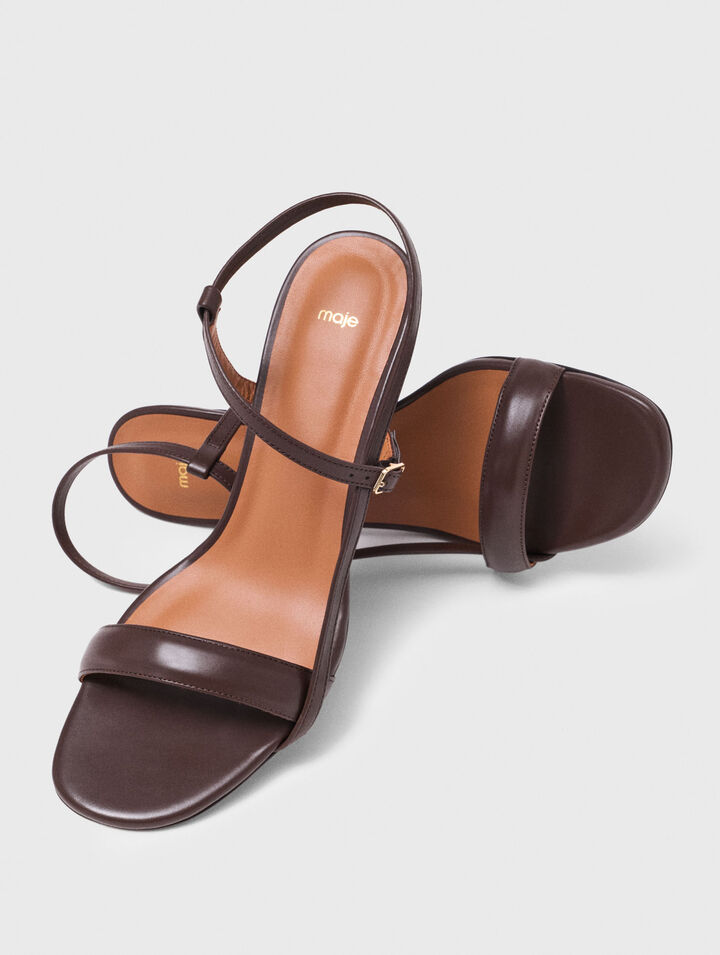 Ledersandalen mit Riemen