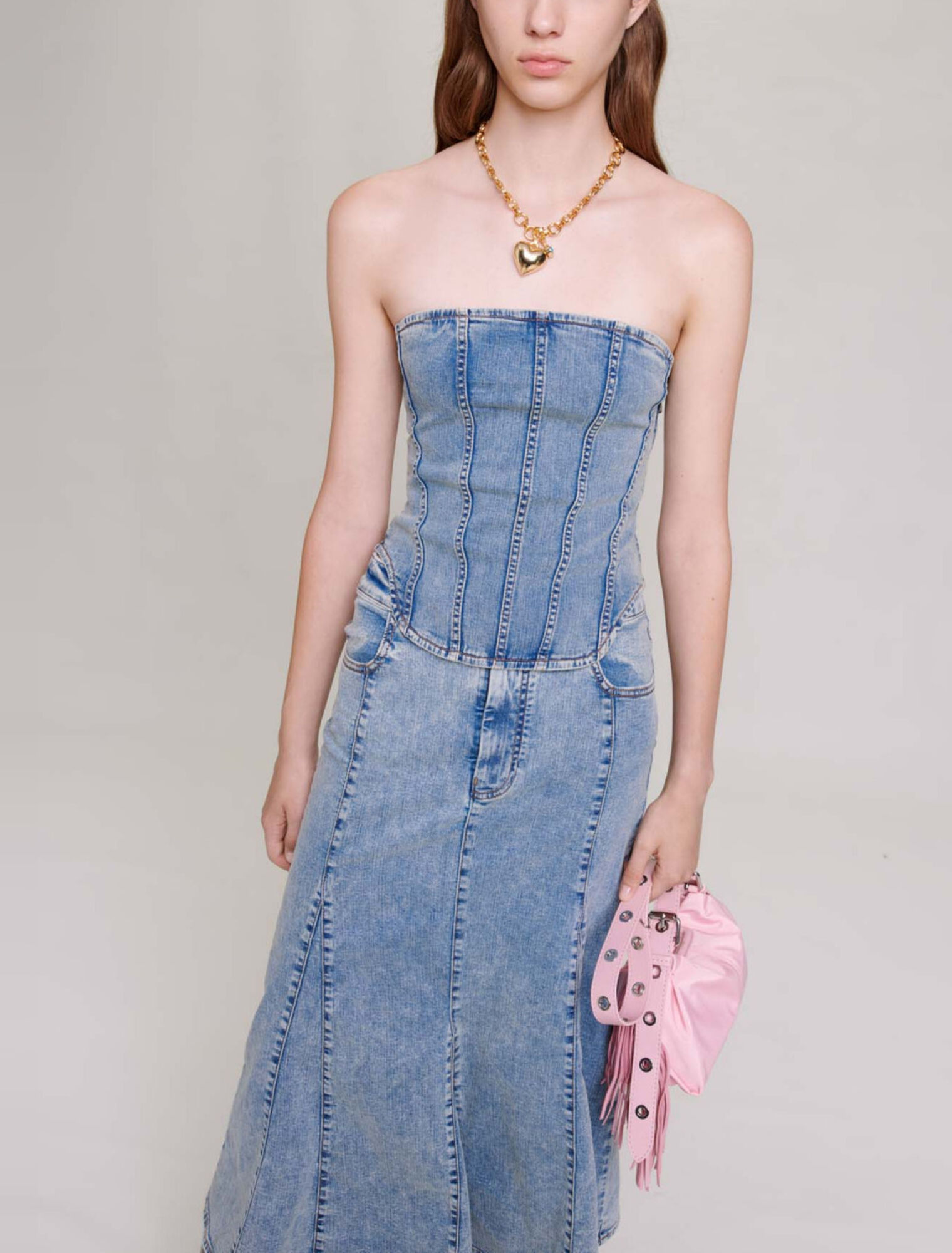 Jeans-Bustier