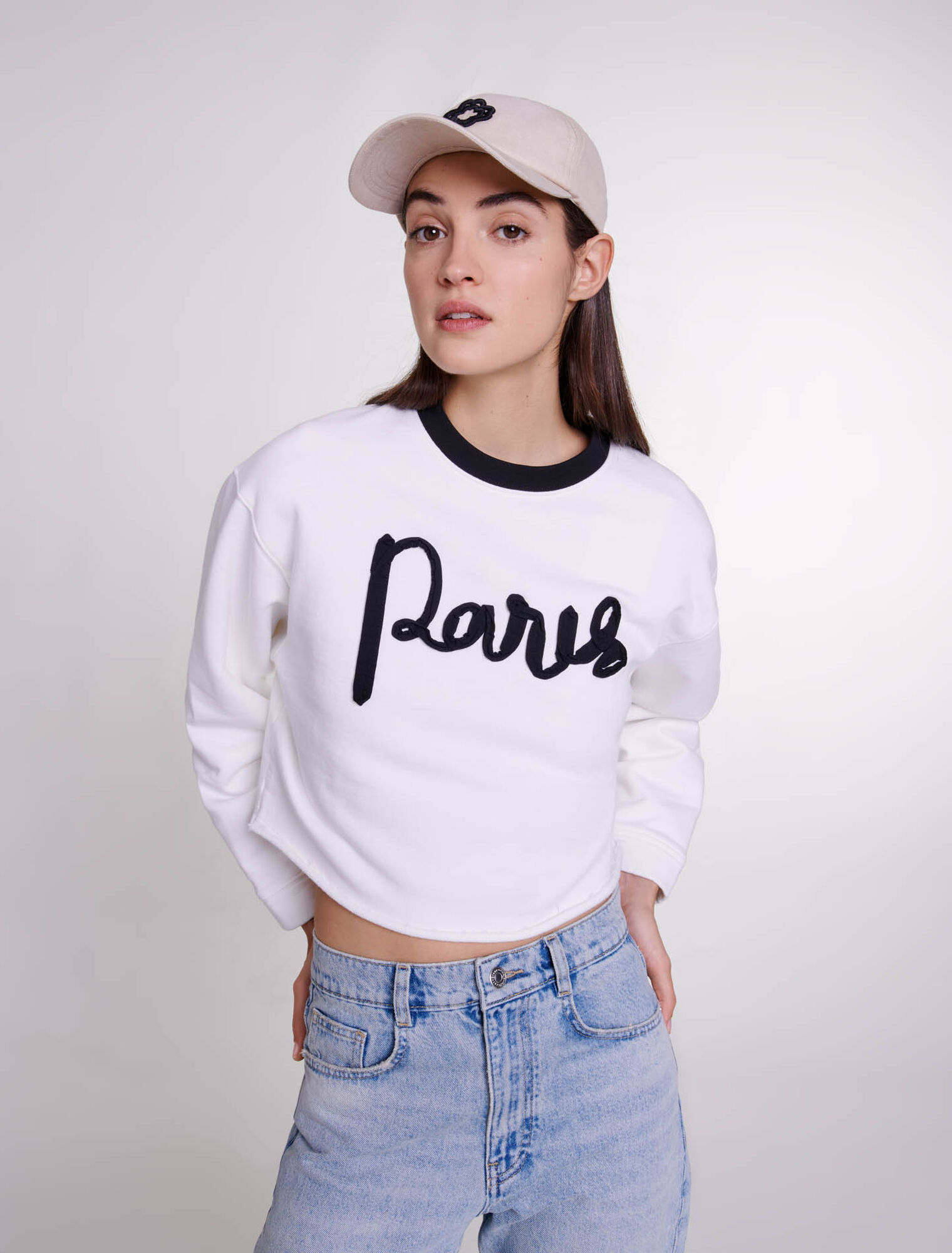 Kurzes Sweatshirt
