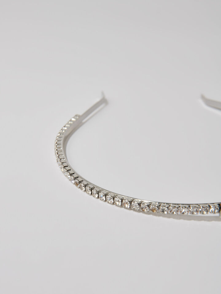 Haarreif aus Strass