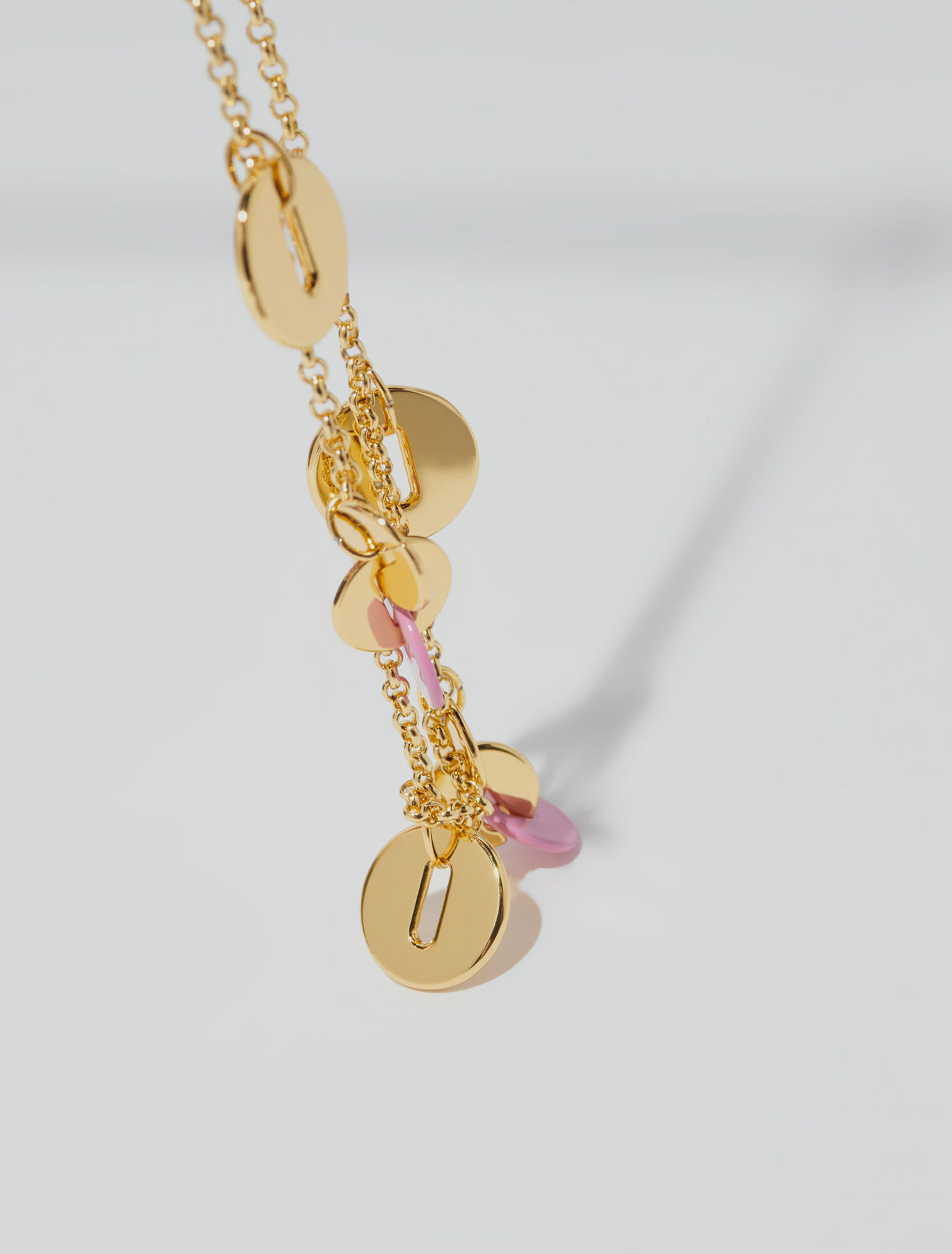 Halskette Kette mit Anhängern
