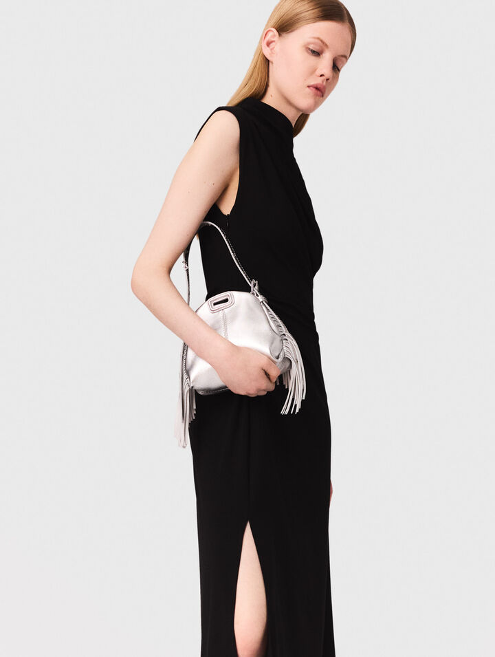 Maxikleid mit Cut-out-Taille