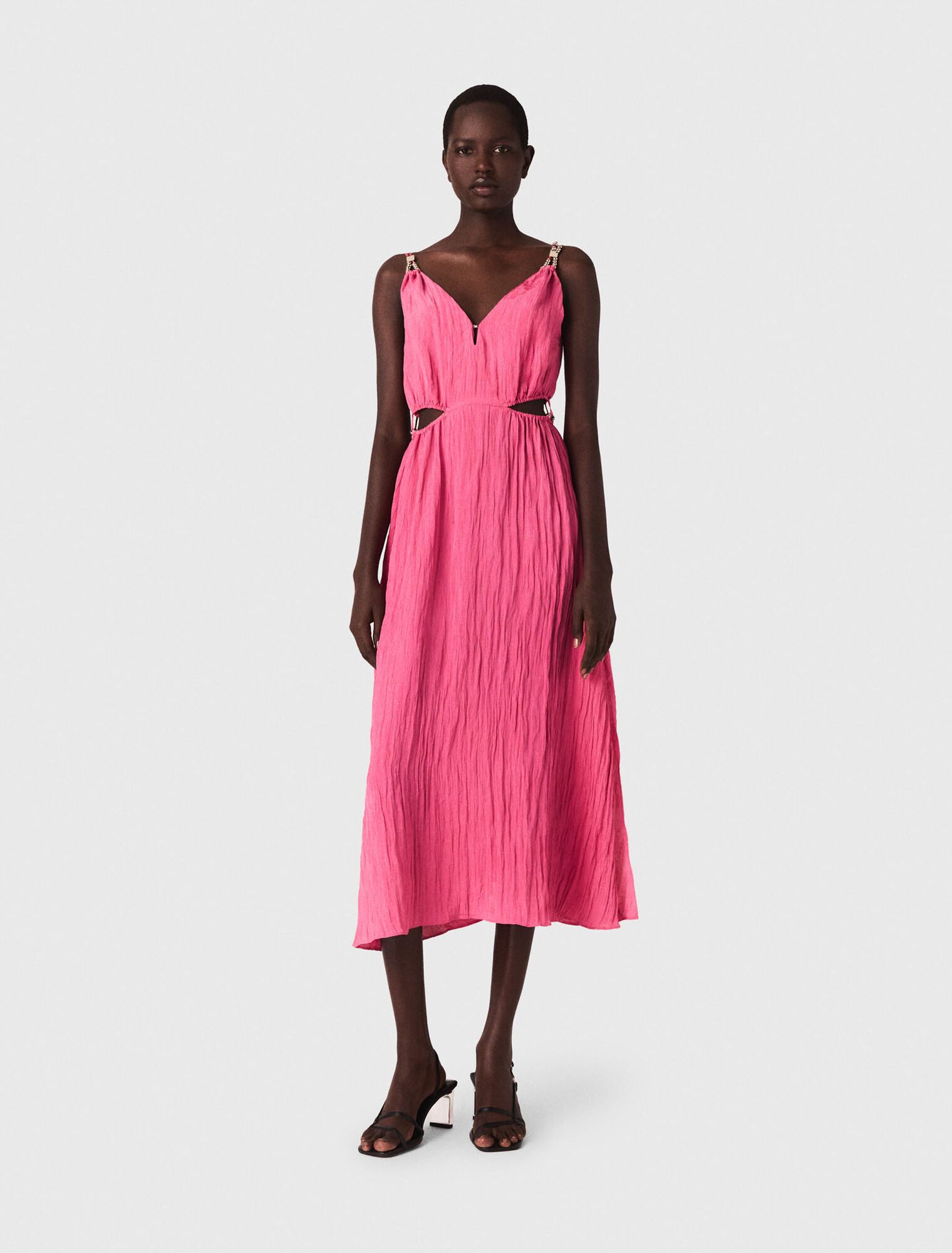 Midikleid mit Cut-outs
