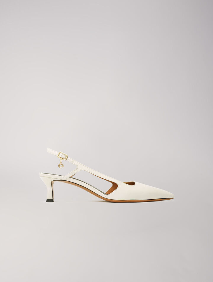 Spitze Pumps mit verstellbaren Riemchen