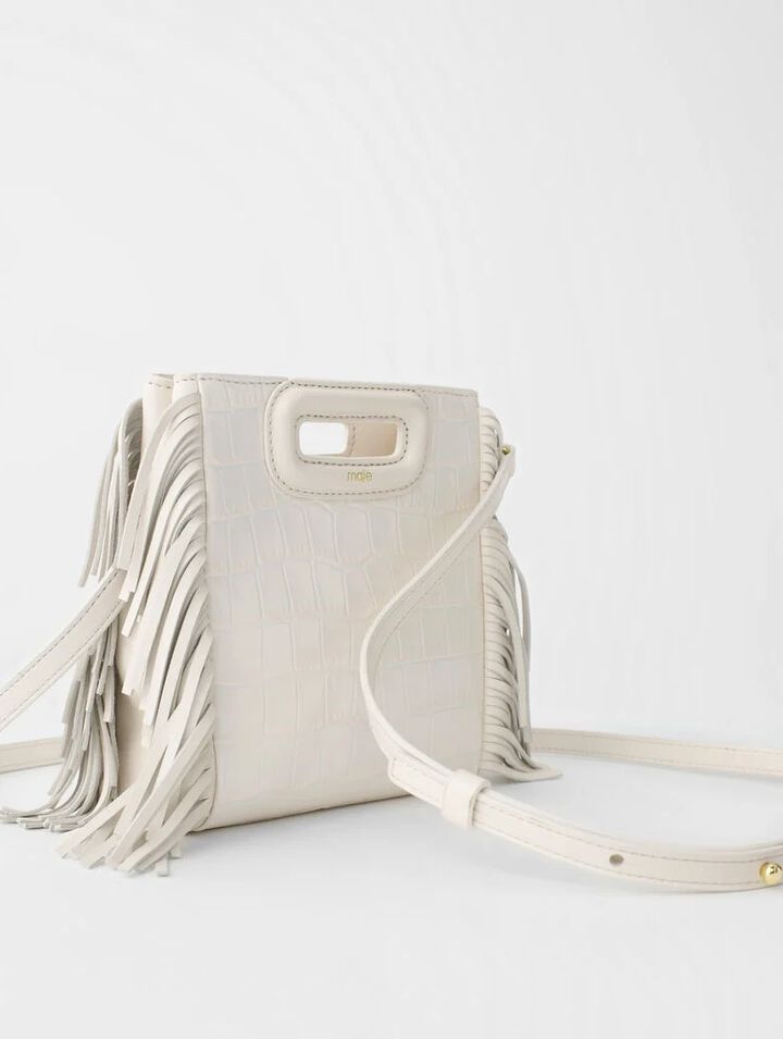 M Mini-Tasche aus Krokodilleder