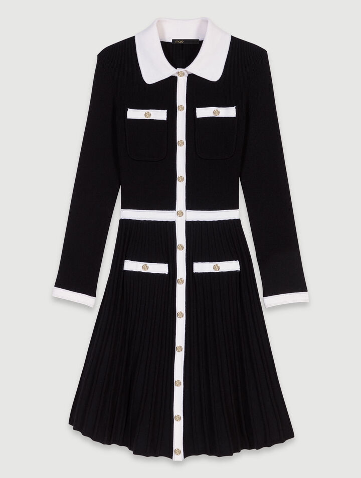 Kurzes Strickkleid