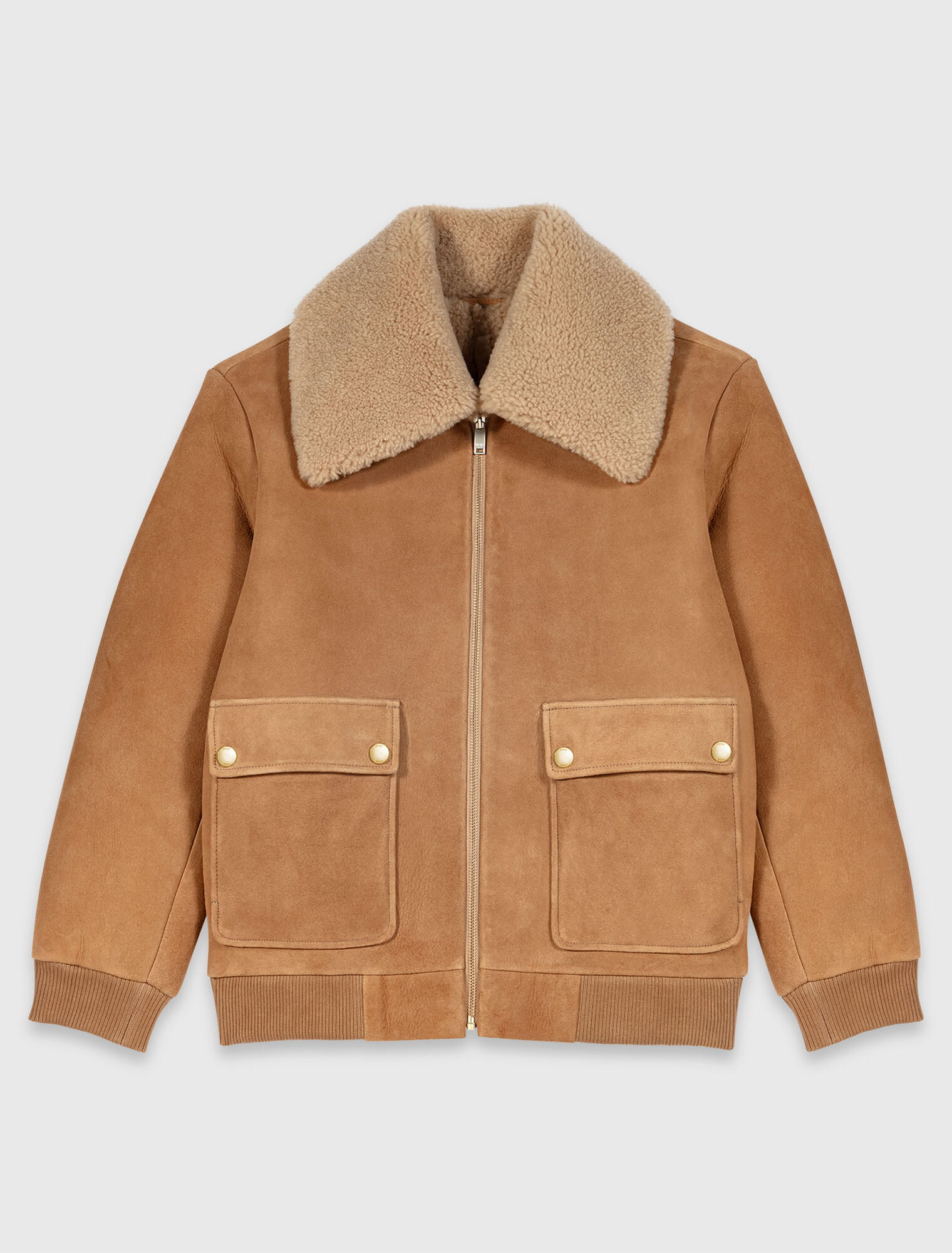 Lammfellblouson